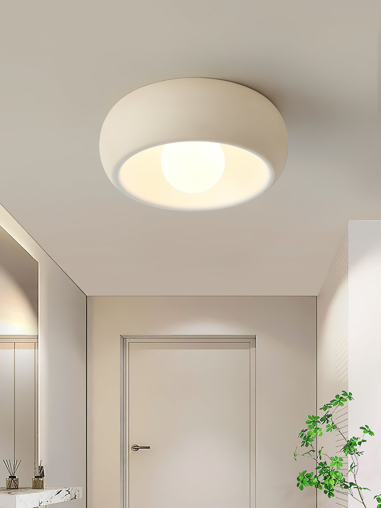 Louis Round Ceiling Light by FIFTH & BEAM — product view 8