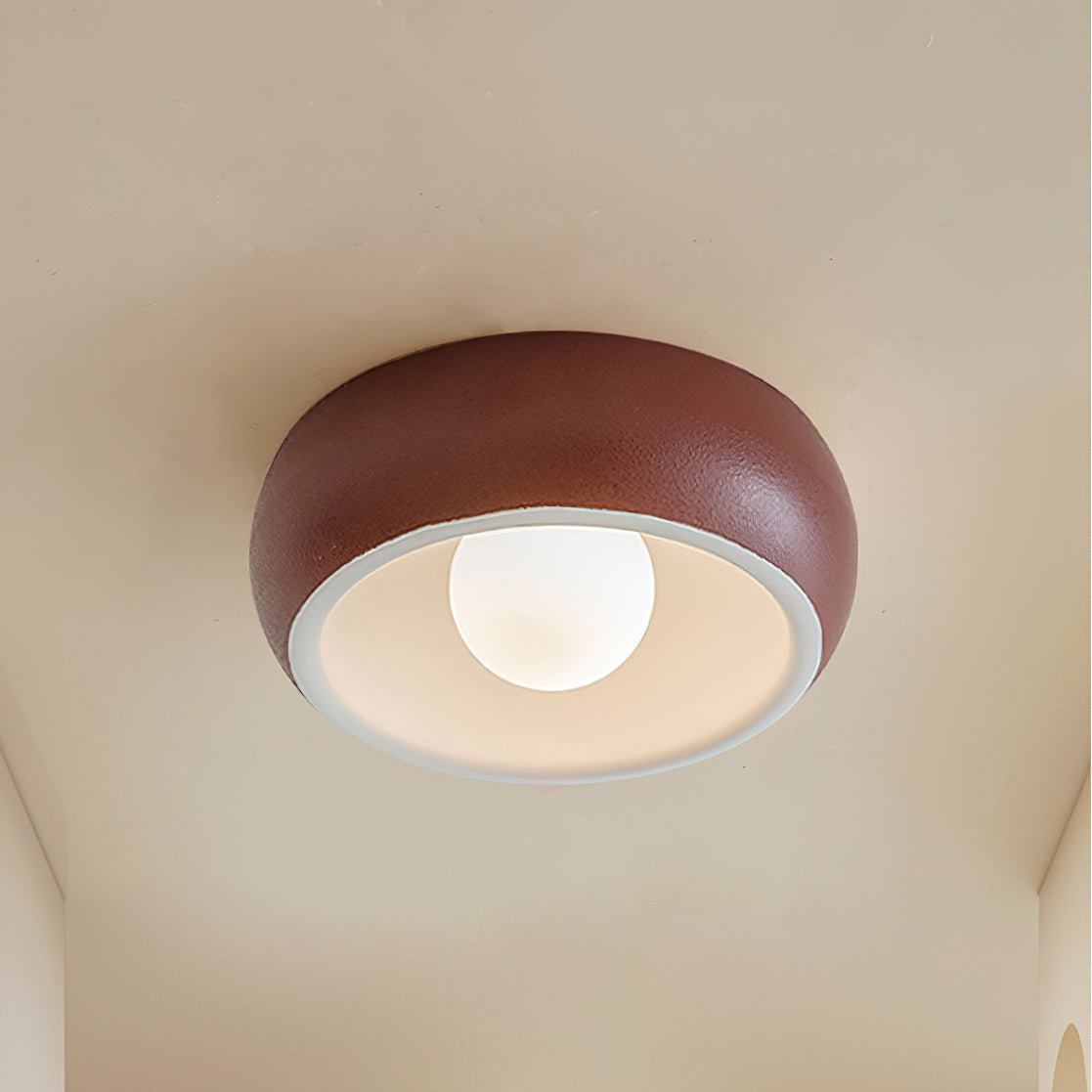 Louis Round Ceiling Light by FIFTH & BEAM — product view 4
