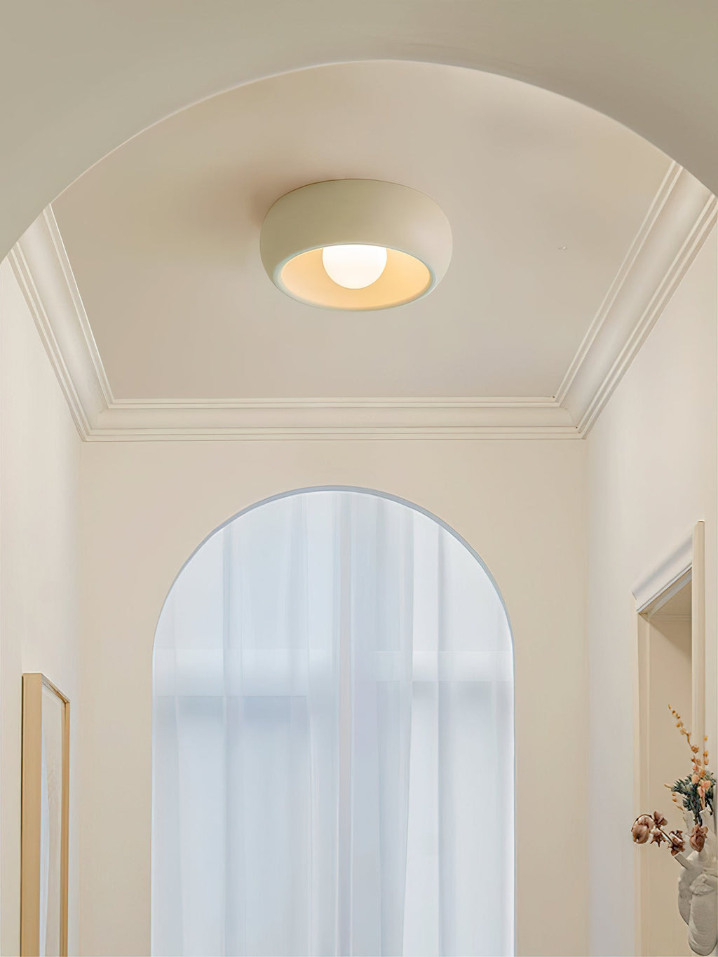 Louis Round Ceiling Light by FIFTH & BEAM — product view 20