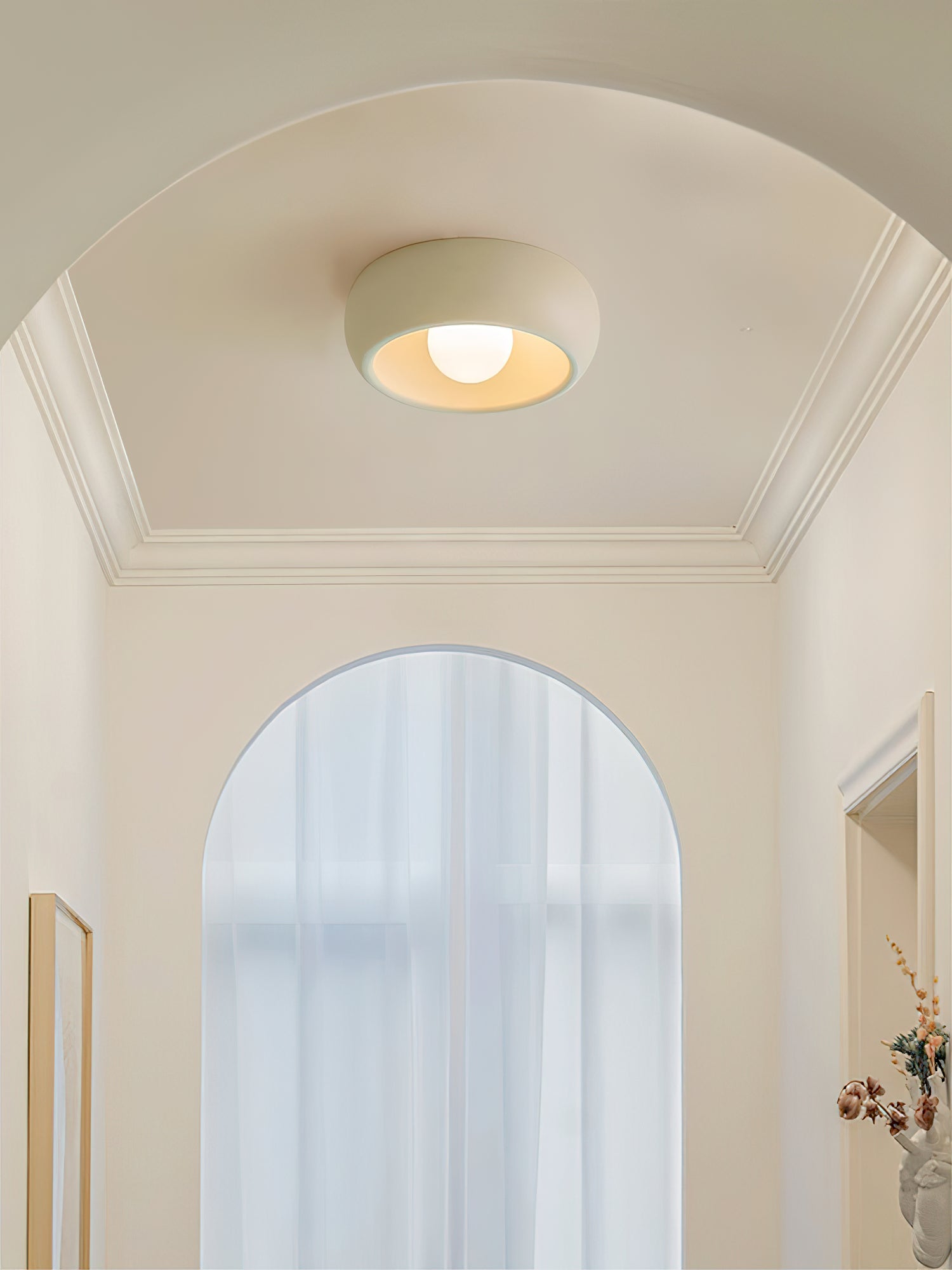 Louis Round Ceiling Light by FIFTH & BEAM — product view 20