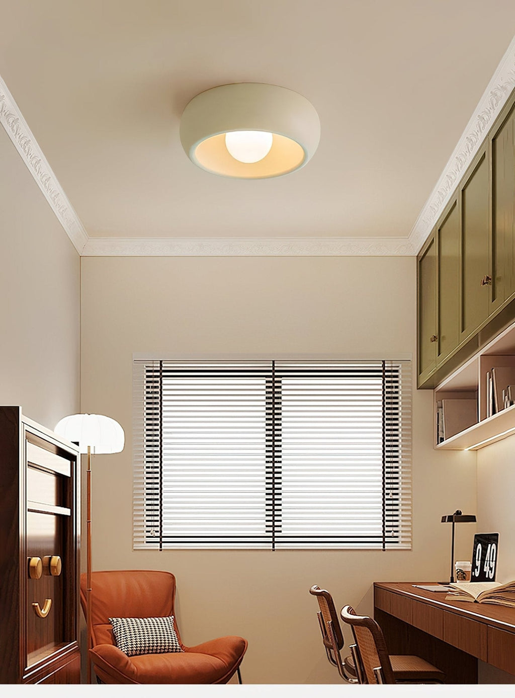 Louis Round Ceiling Light by FIFTH & BEAM — product view 6