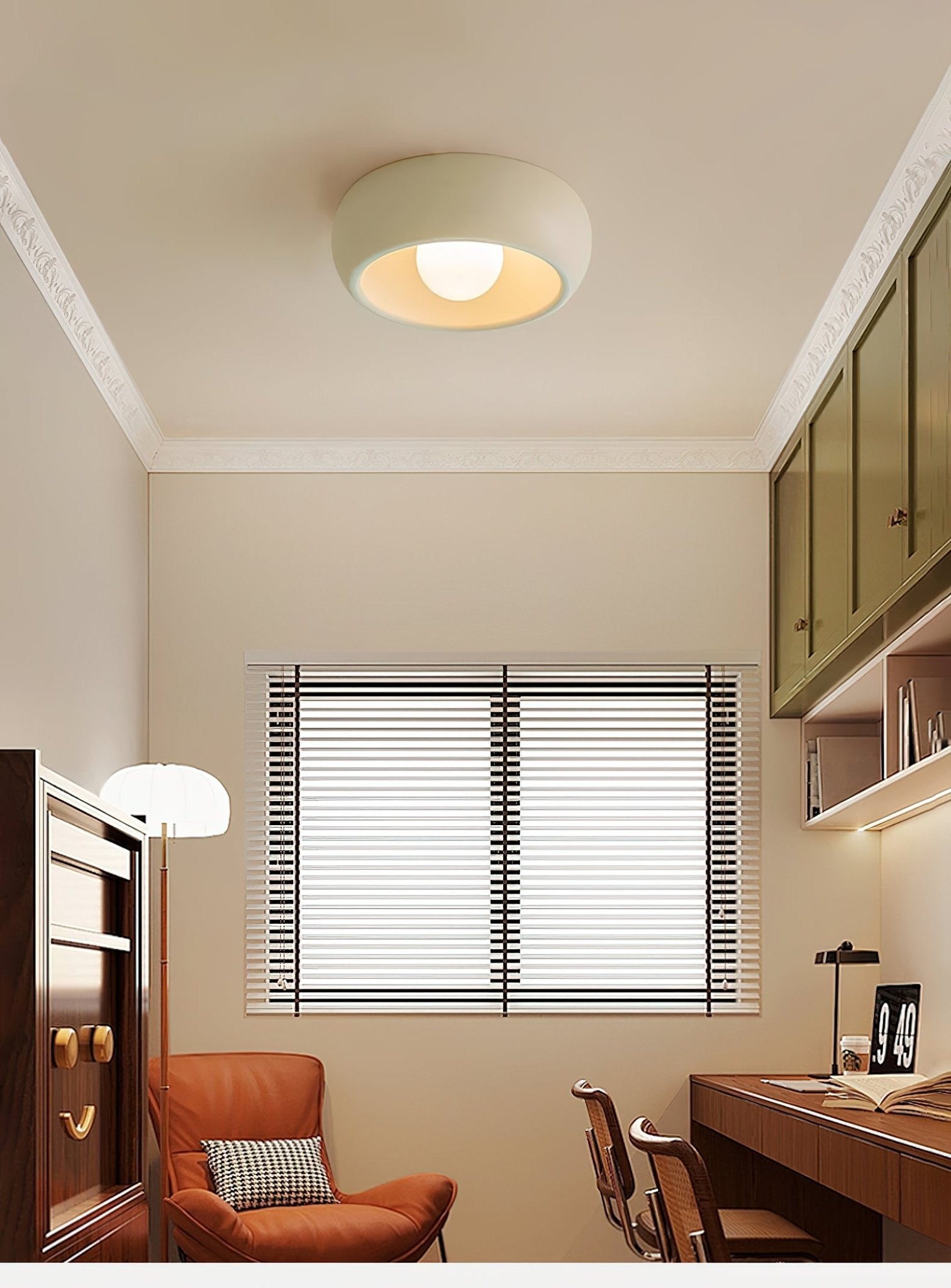 Louis Round Ceiling Light by FIFTH & BEAM — product view 6