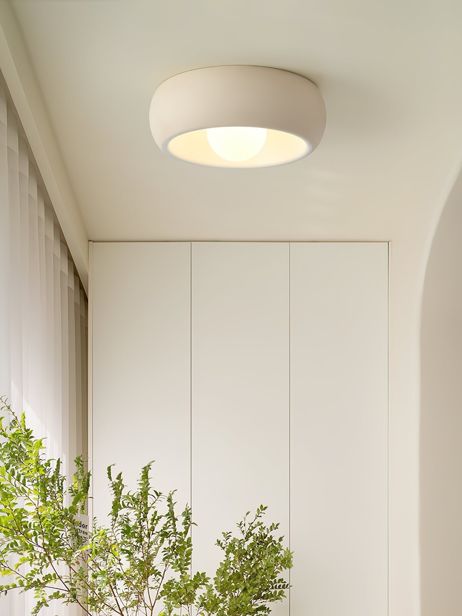 Louis Round Ceiling Light by FIFTH & BEAM — product view 7