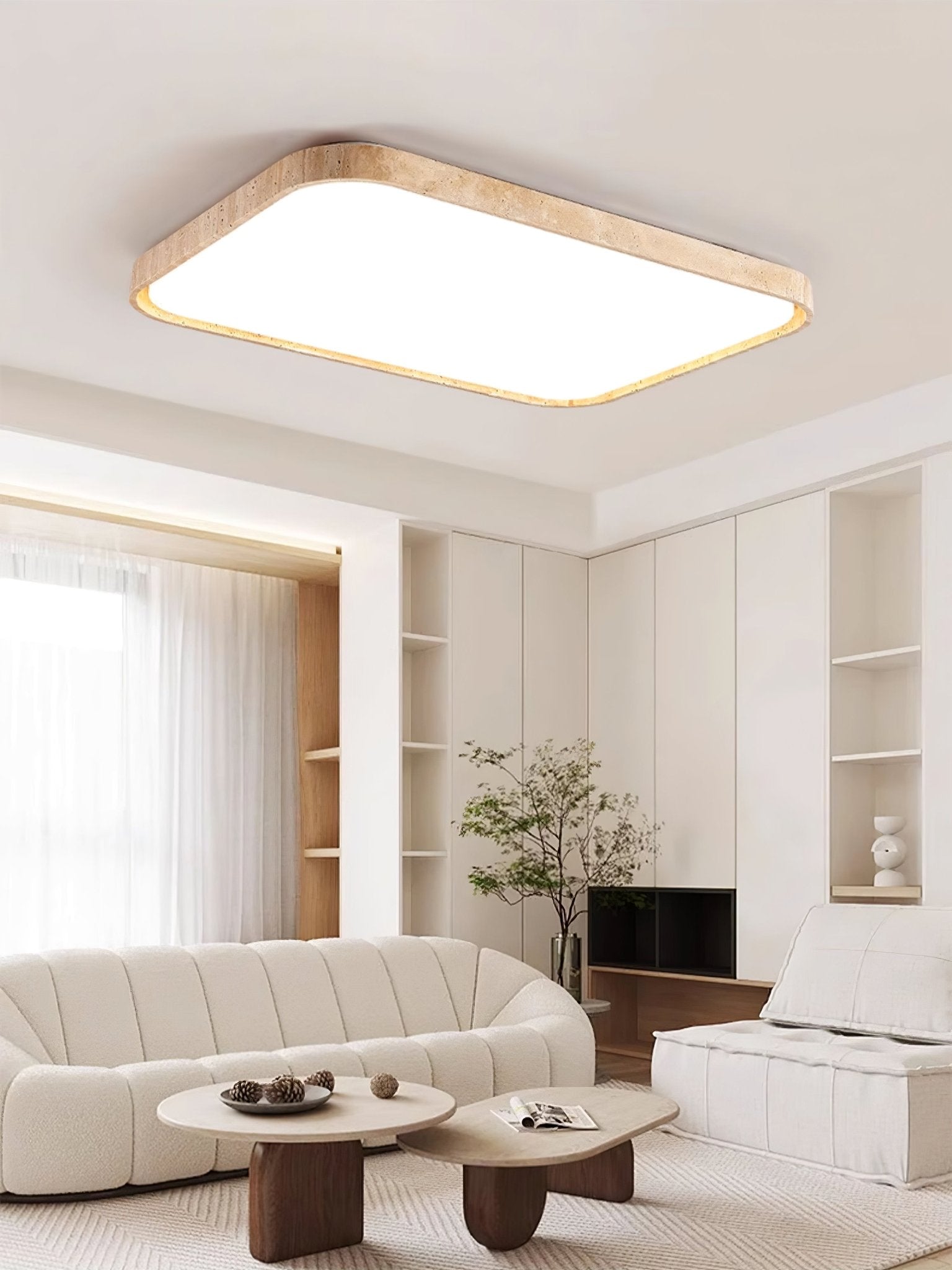 Lumo Stone Ceiling Light by FIFTH & BEAM — product view 6