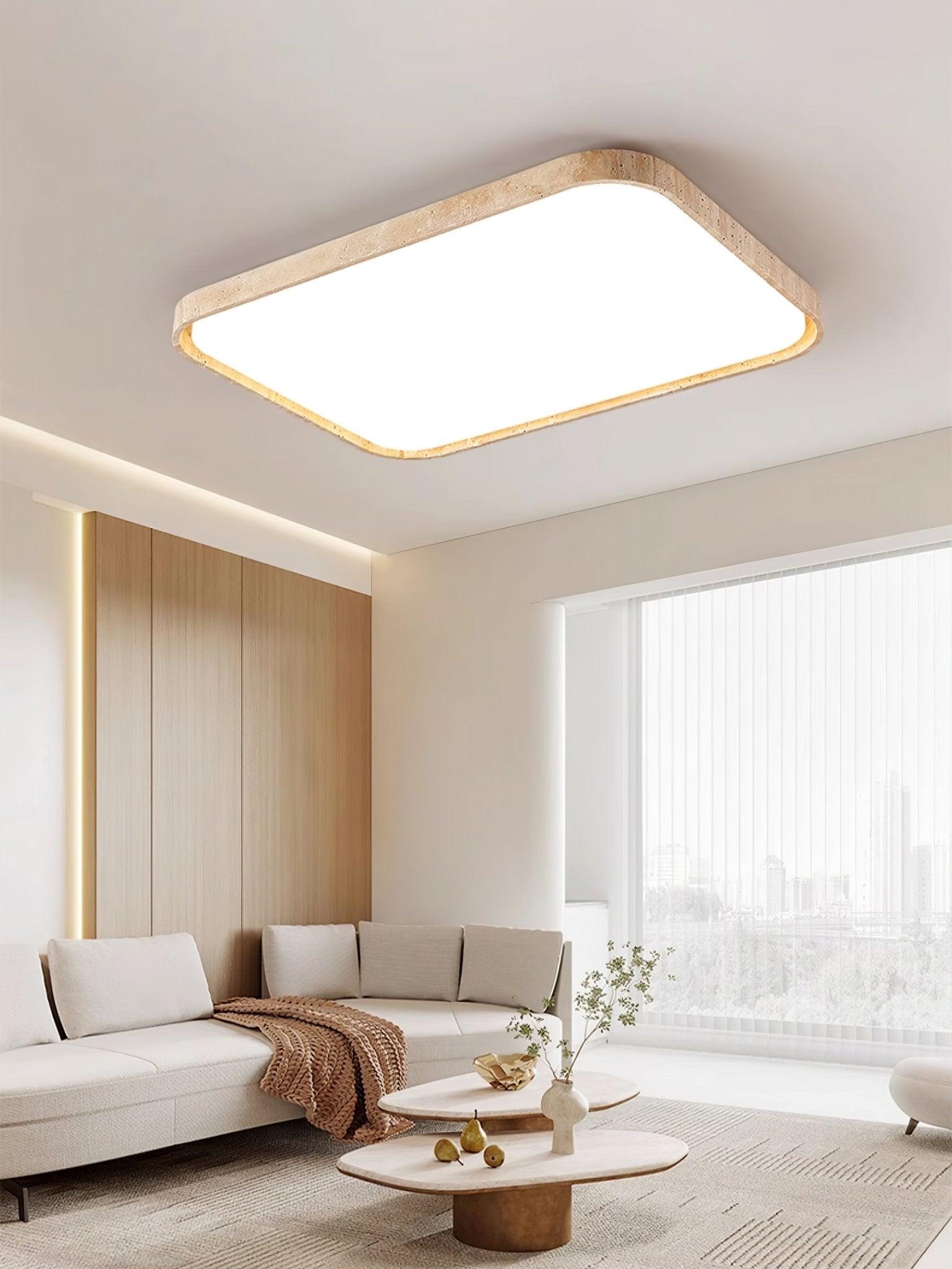 Lumo Stone Ceiling Light by FIFTH & BEAM — product view 12