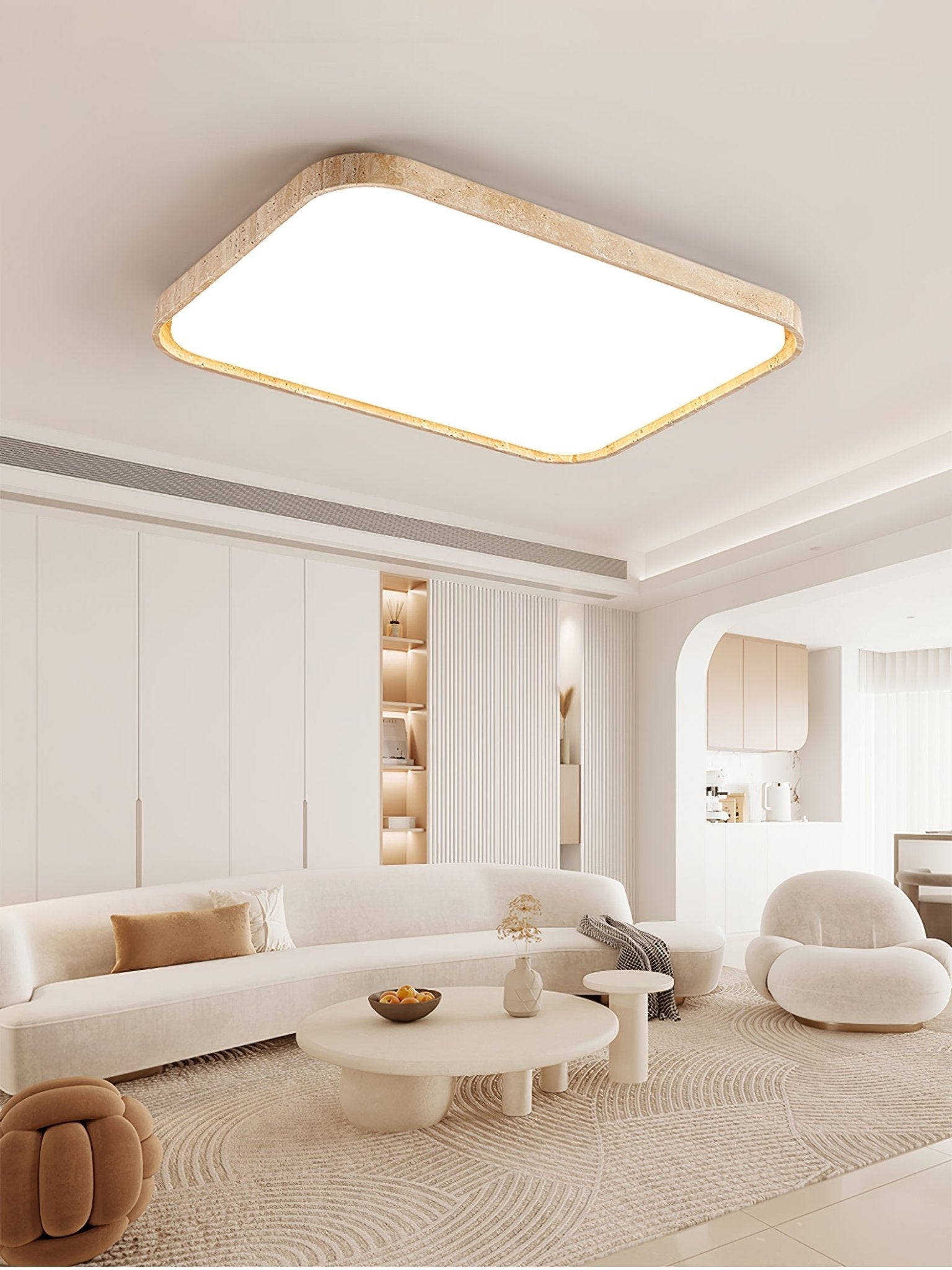Lumo Stone Ceiling Light by FIFTH & BEAM — product view 4
