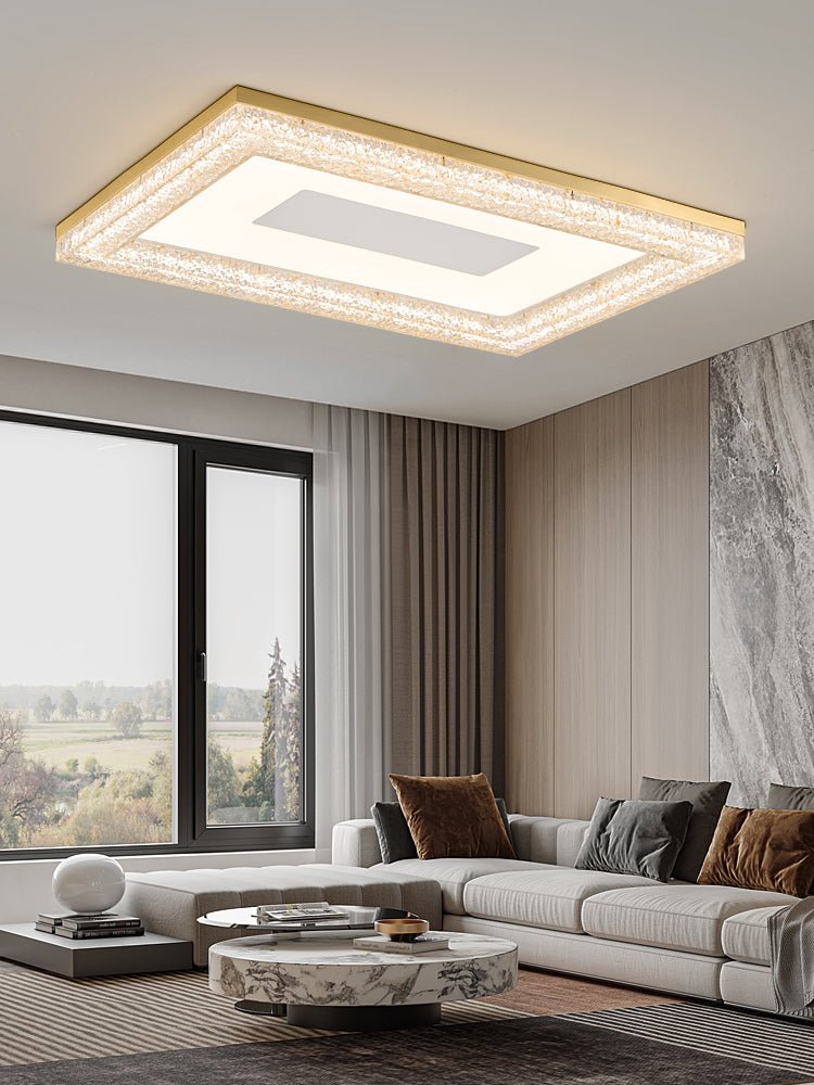 Lumora Resin Ceiling Light by FIFTH & BEAM — product view 9