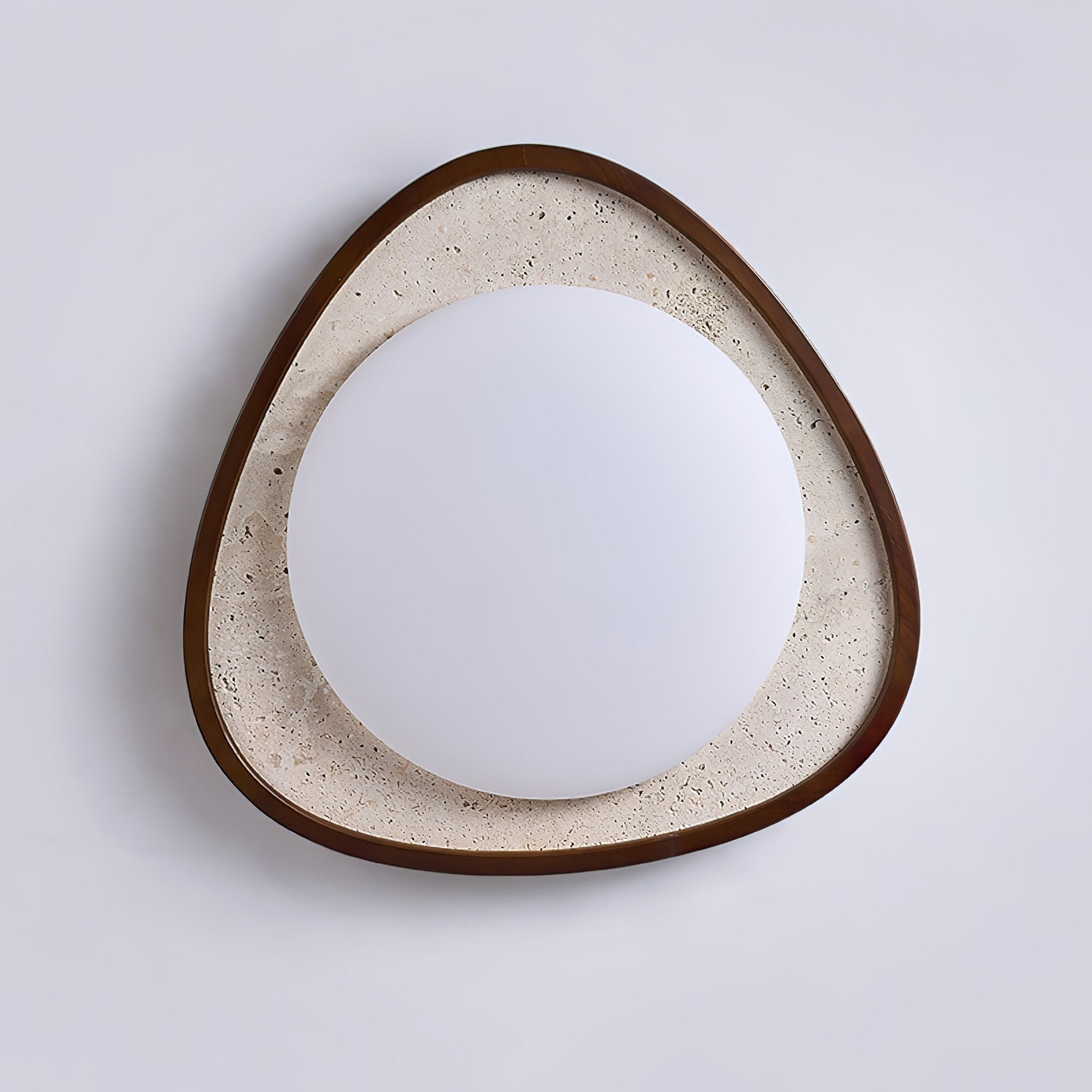 Lunaro Moonstone Travertine Ceiling Light by FIFTH & BEAM — product view 6