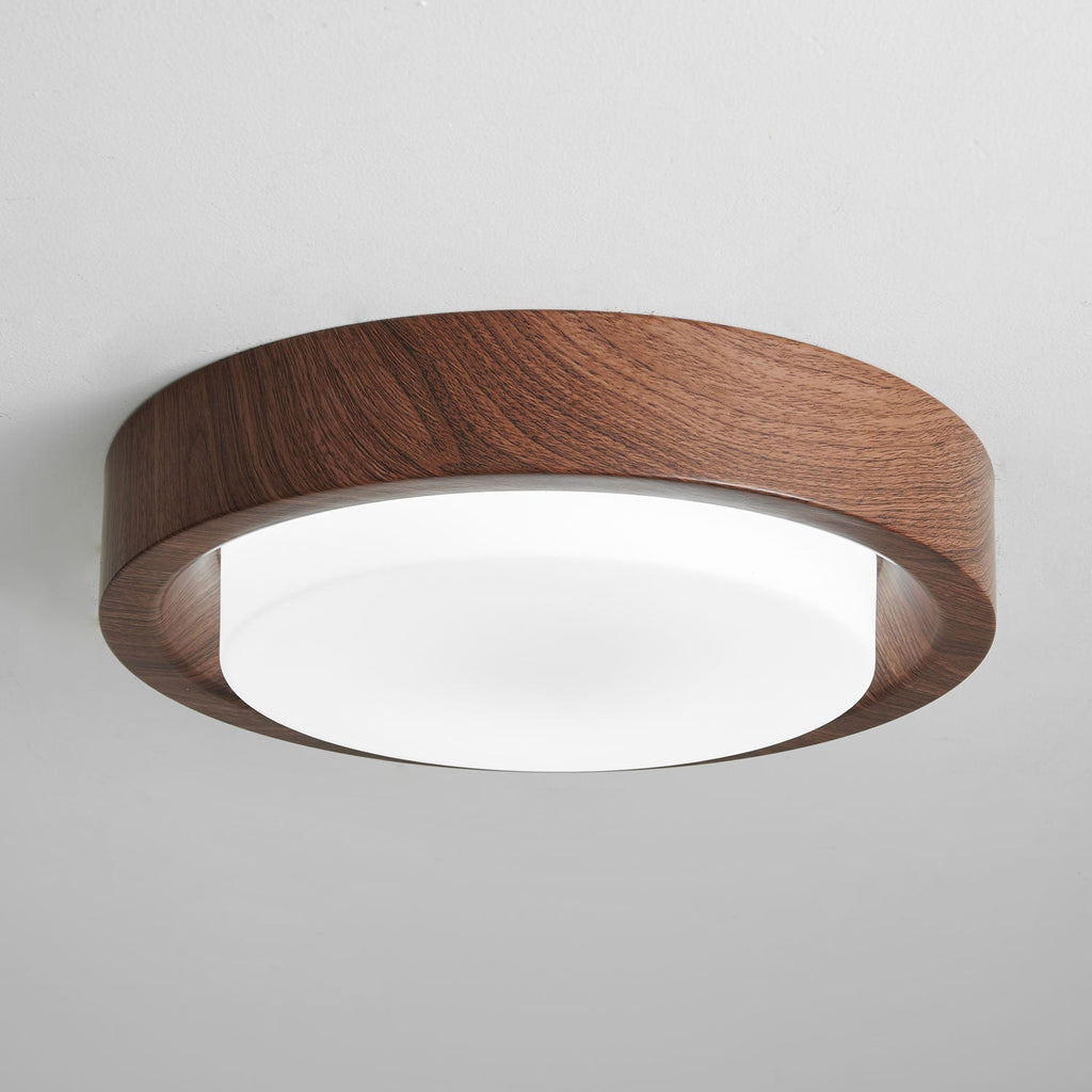 Lunor Wood Ring Ceiling Light by FIFTH & BEAM — product view 6