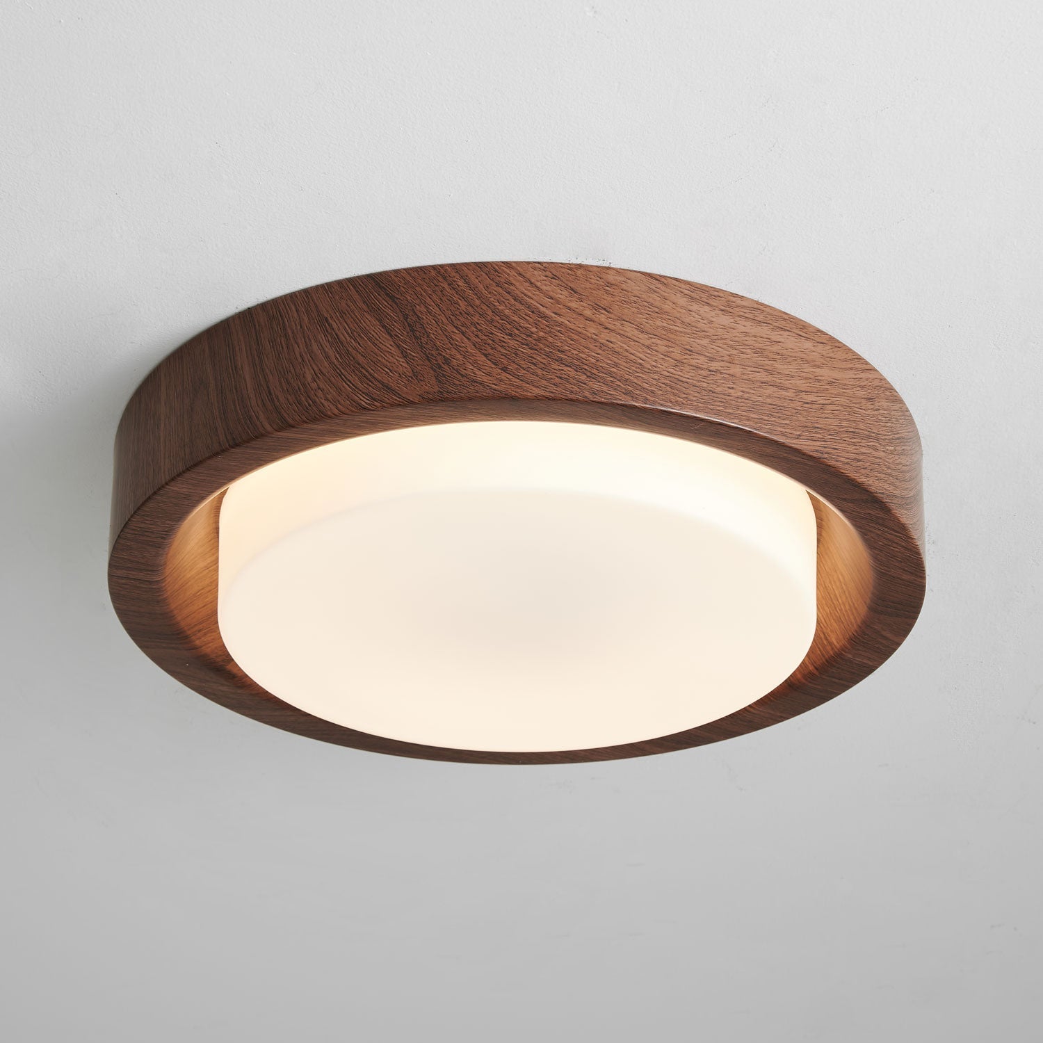 Lunor Wood Ring Ceiling Light by FIFTH & BEAM — product view 22