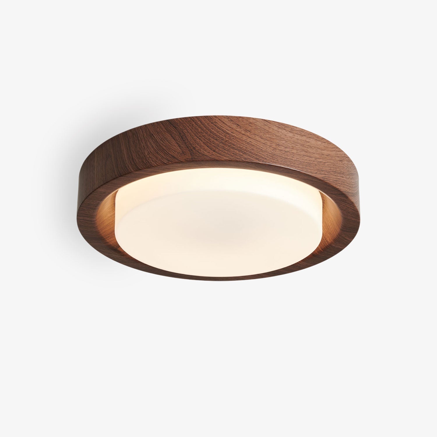 Lunor Wood Ring Ceiling Light by FIFTH & BEAM — product view 2