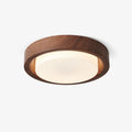 Lunor Wood Ring Ceiling Light by FIFTH & BEAM — product view 3