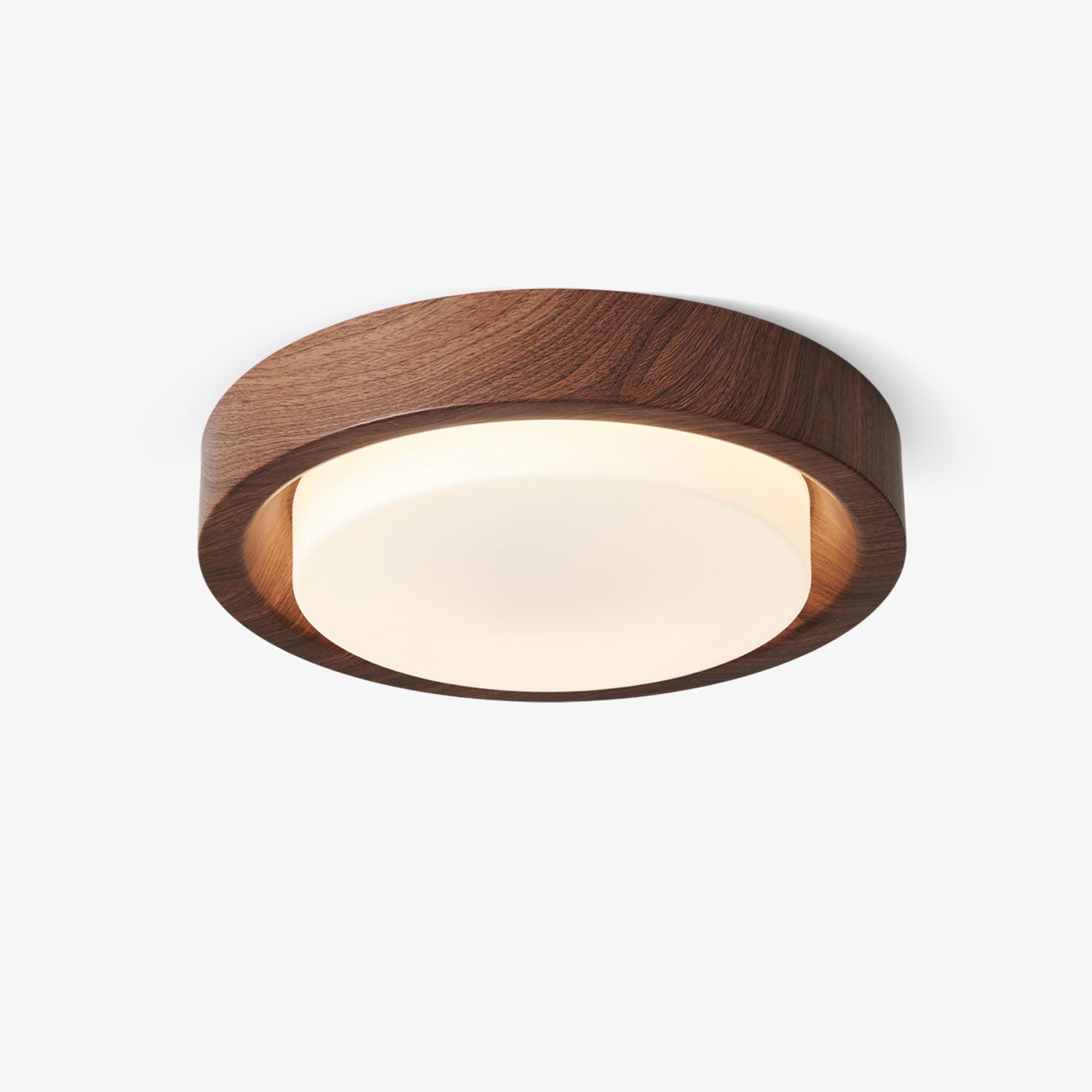 Lunor Wood Ring Ceiling Light by FIFTH & BEAM — product view 3