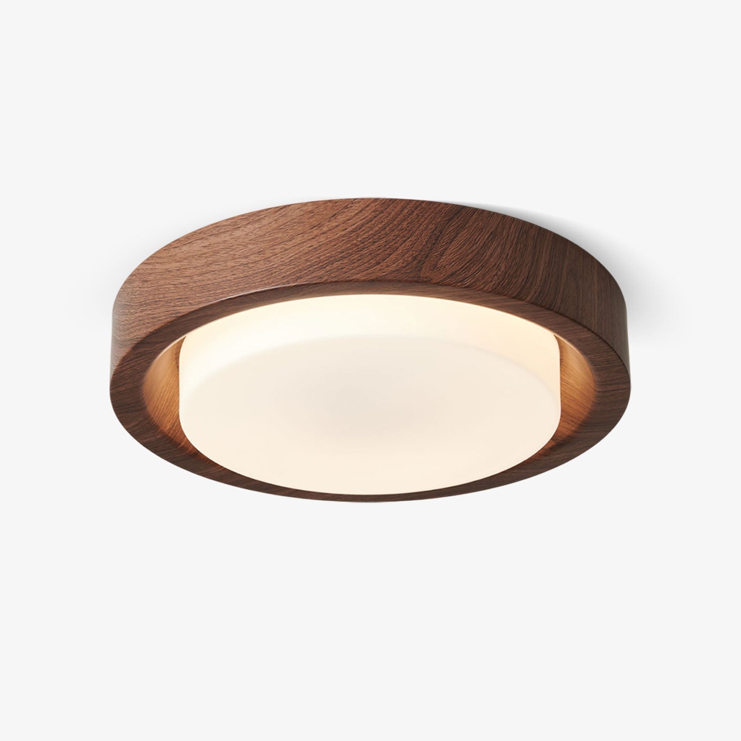 Lunor Wood Ring Ceiling Light by FIFTH & BEAM — product view 4