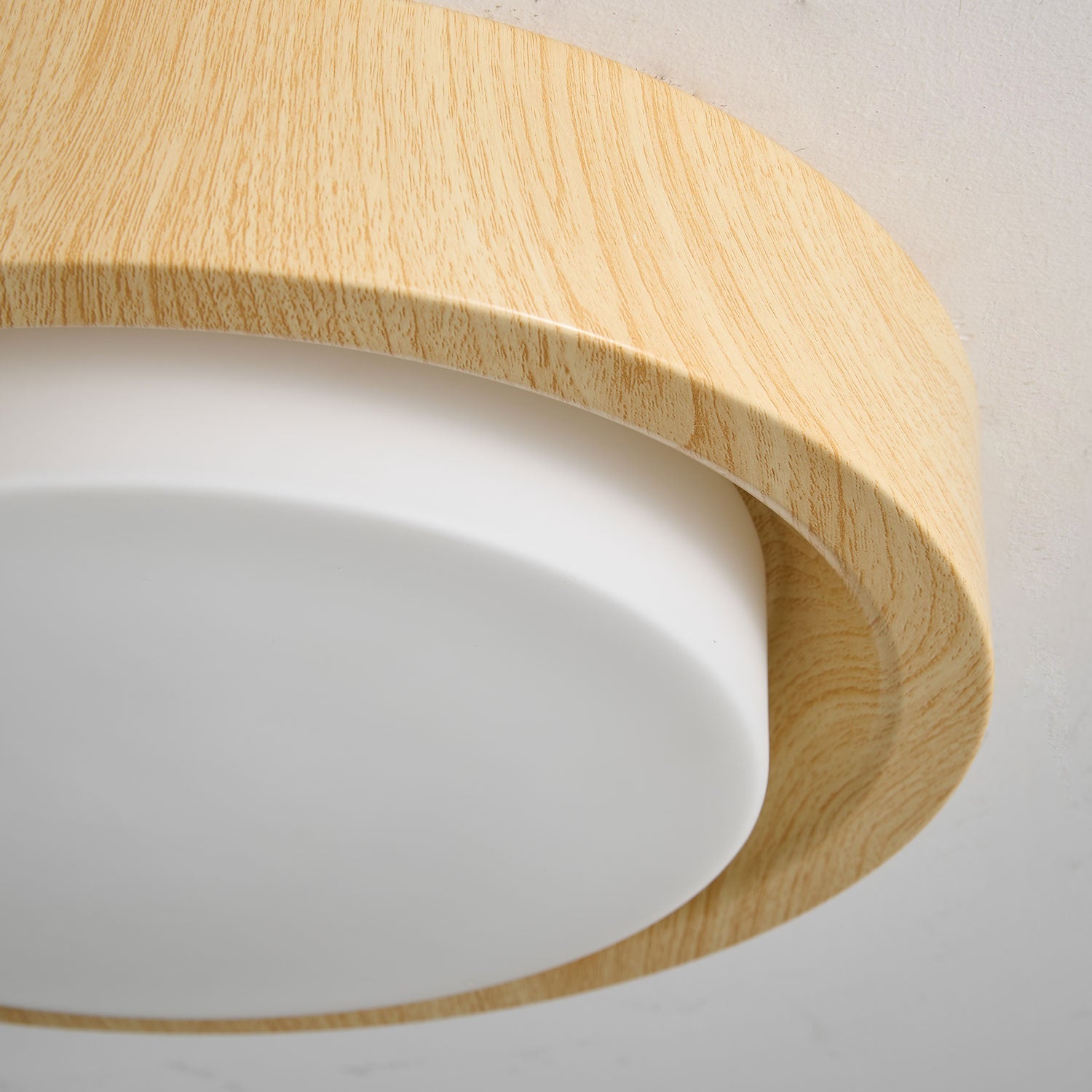 Lunor Wood Ring Ceiling Light by FIFTH & BEAM — product view 13