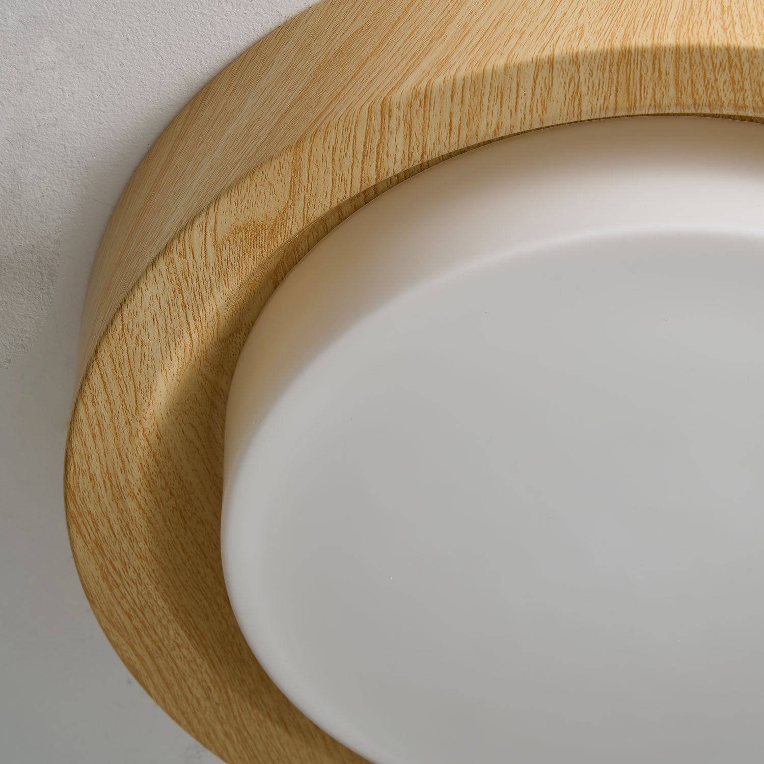 Lunor Wood Ring Ceiling Light by FIFTH & BEAM — product view 14