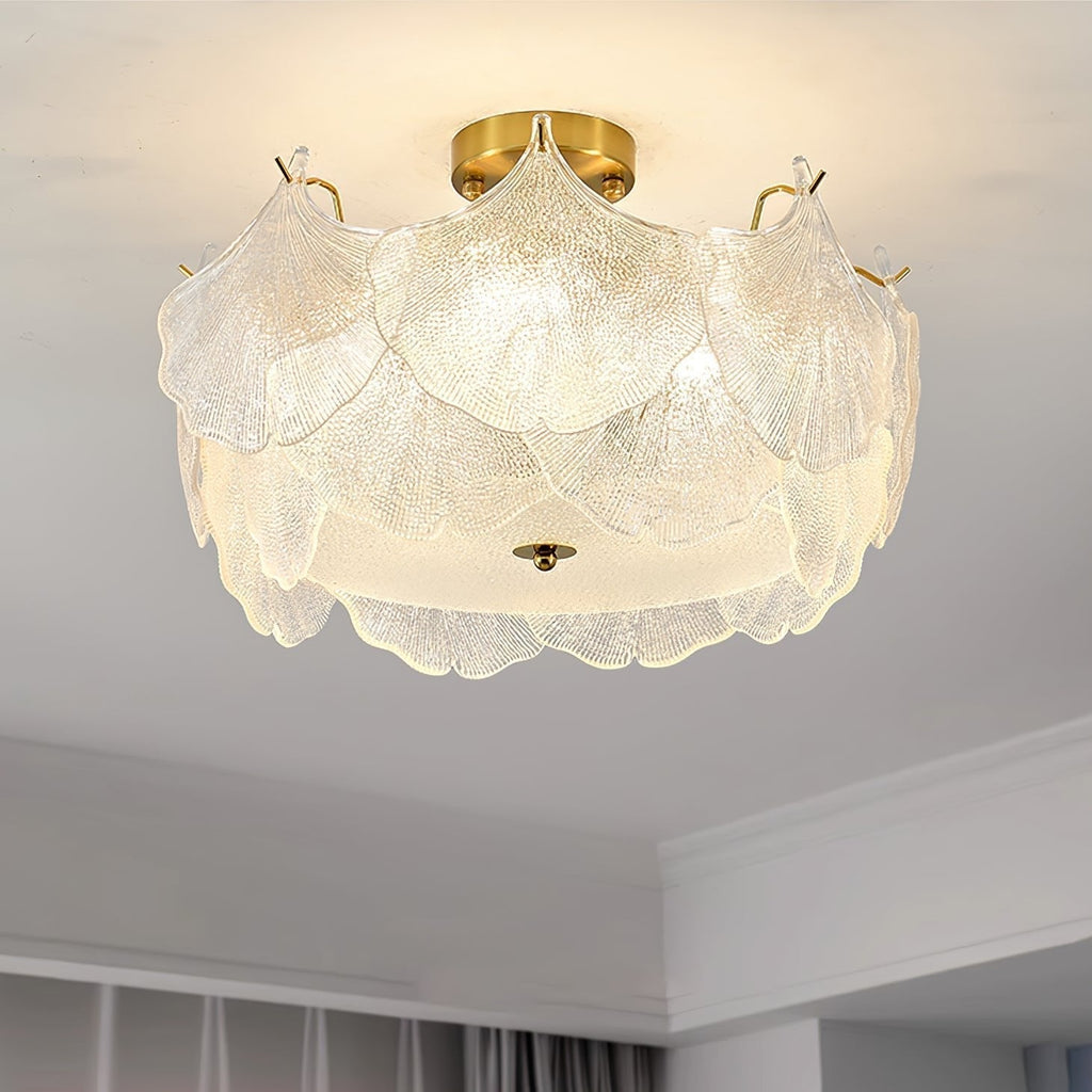 Maple Leaf Cluster Ceiling Light by FIFTH & BEAM — product view 2