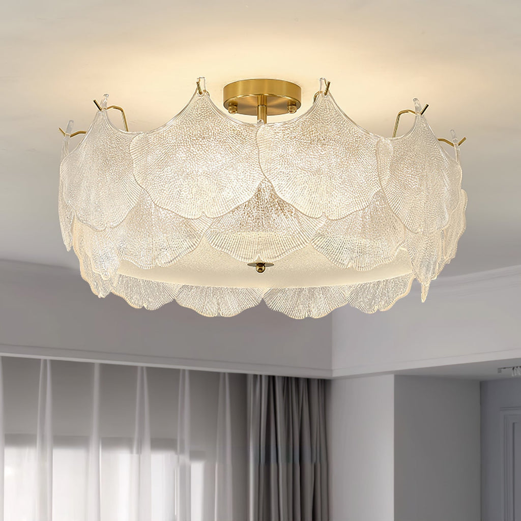 Maple Leaf Cluster Ceiling Light by FIFTH & BEAM — product view 11