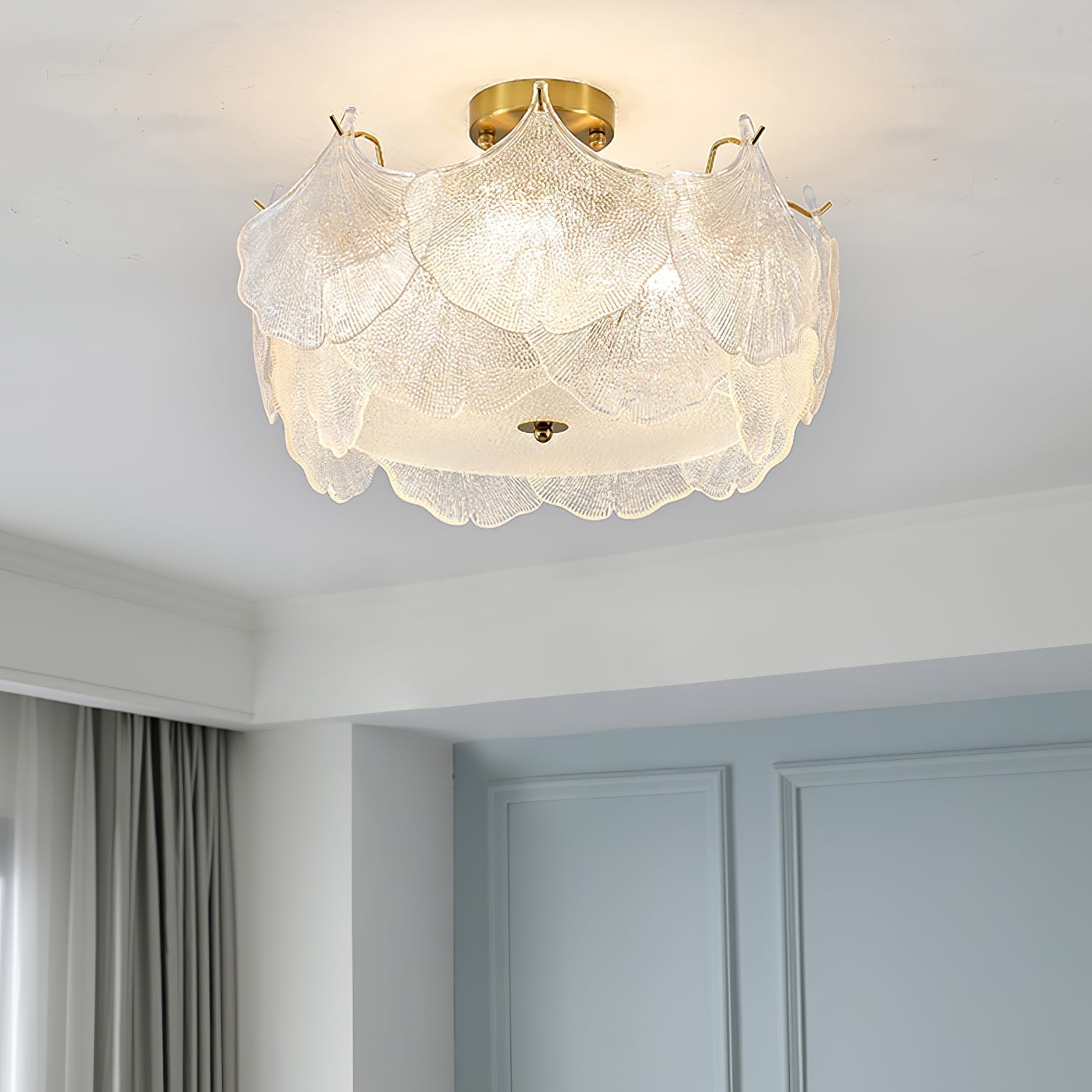 Maple Leaf Cluster Ceiling Light by FIFTH & BEAM — product view 7