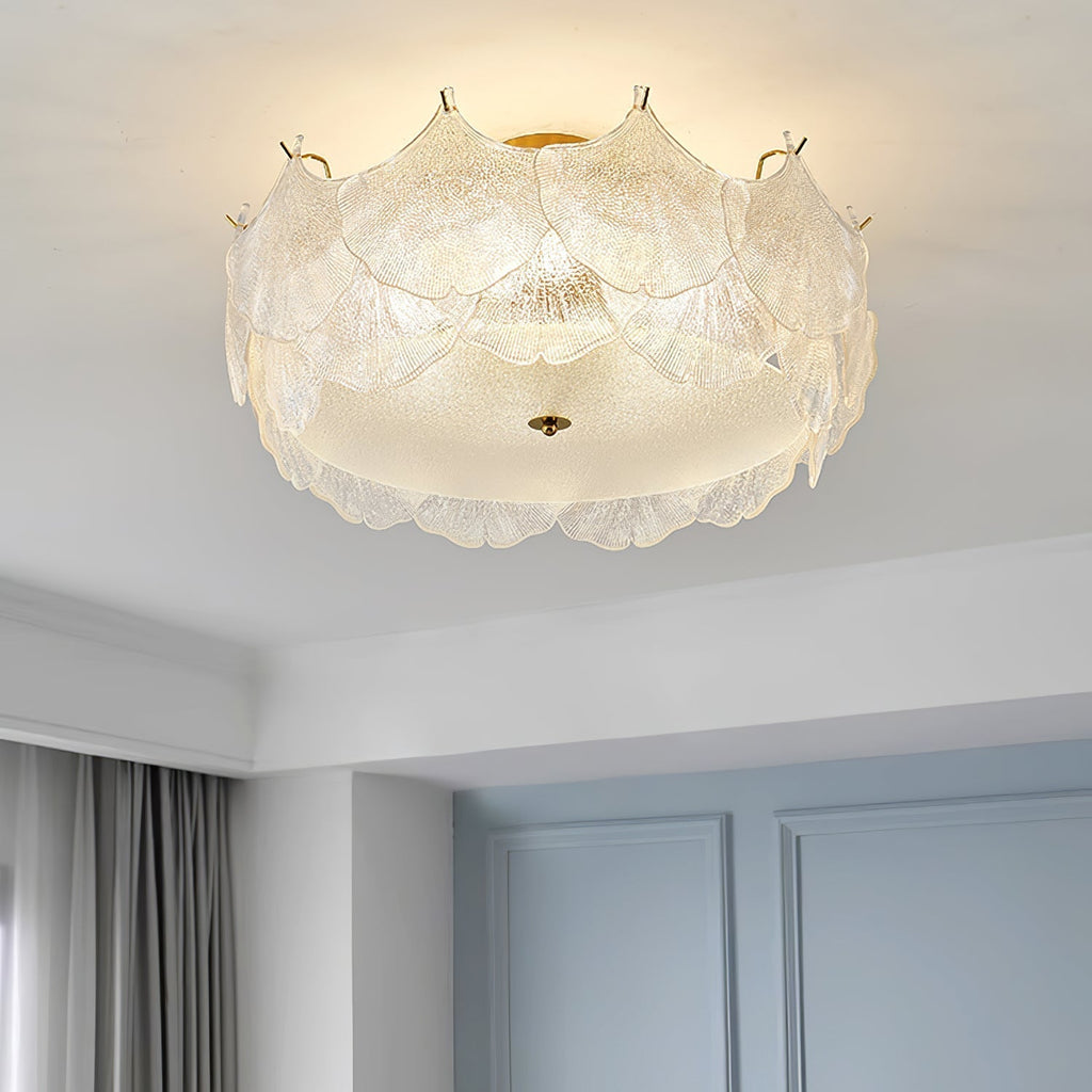 Maple Leaf Cluster Ceiling Light by FIFTH & BEAM — product view 12