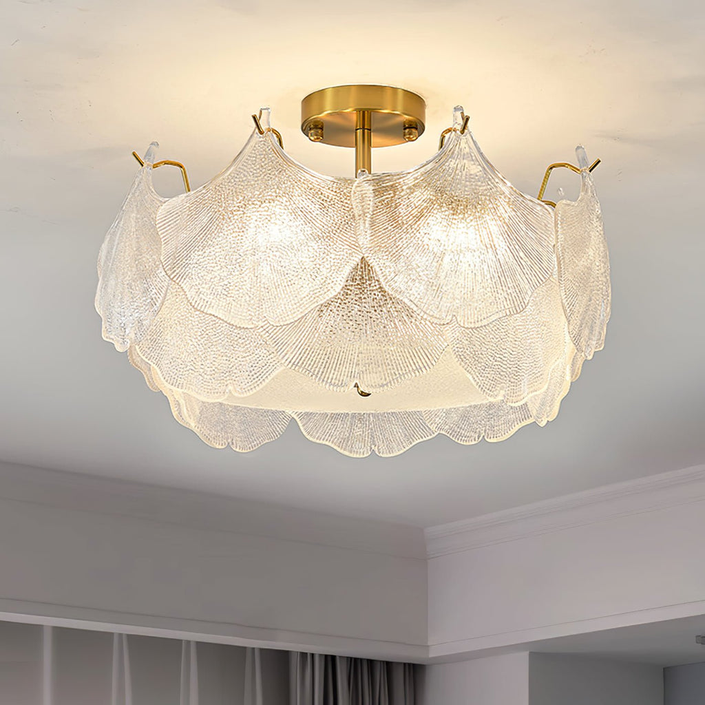 Maple Leaf Cluster Ceiling Light by FIFTH & BEAM — product view 3