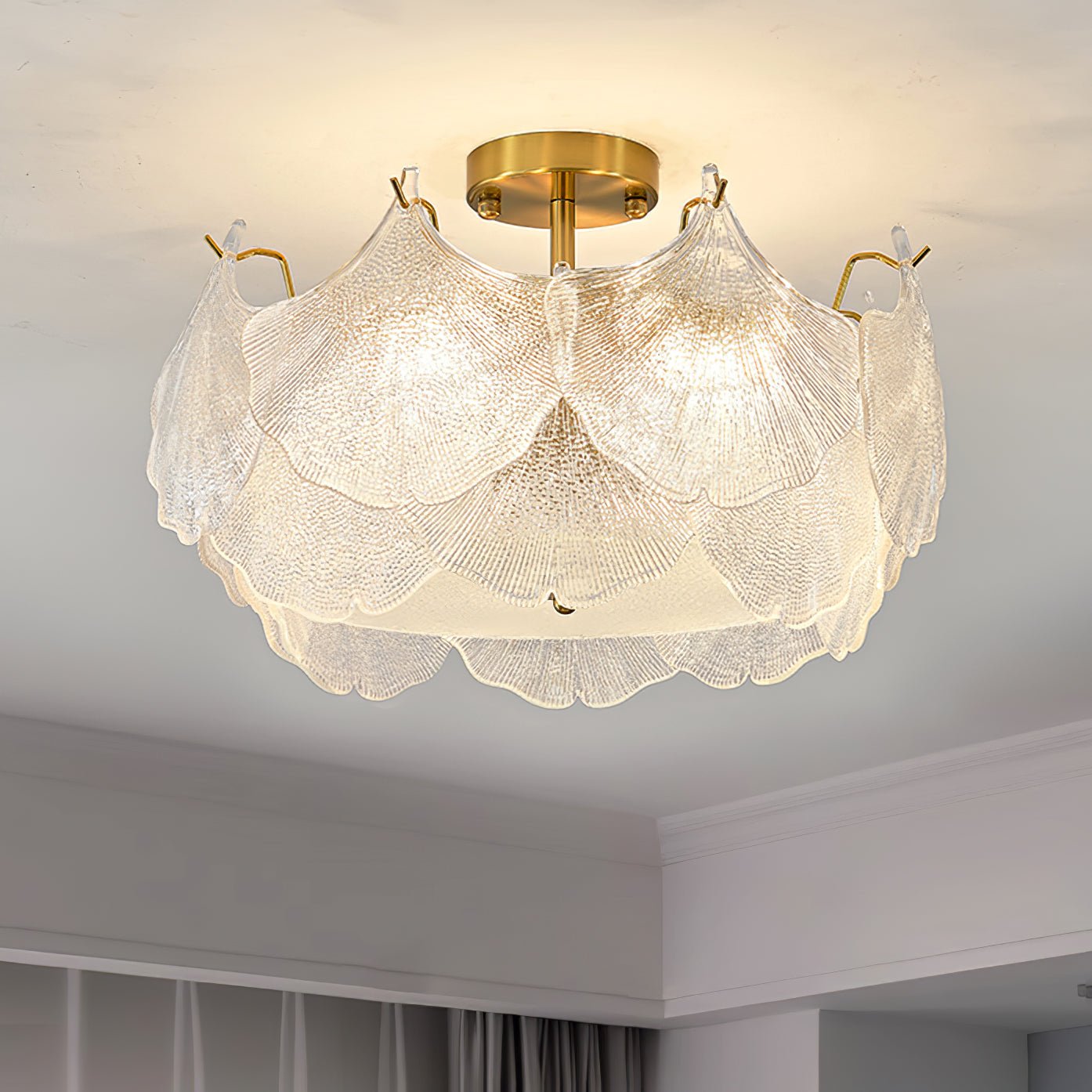 Maple Leaf Cluster Ceiling Light by FIFTH & BEAM — product view 3