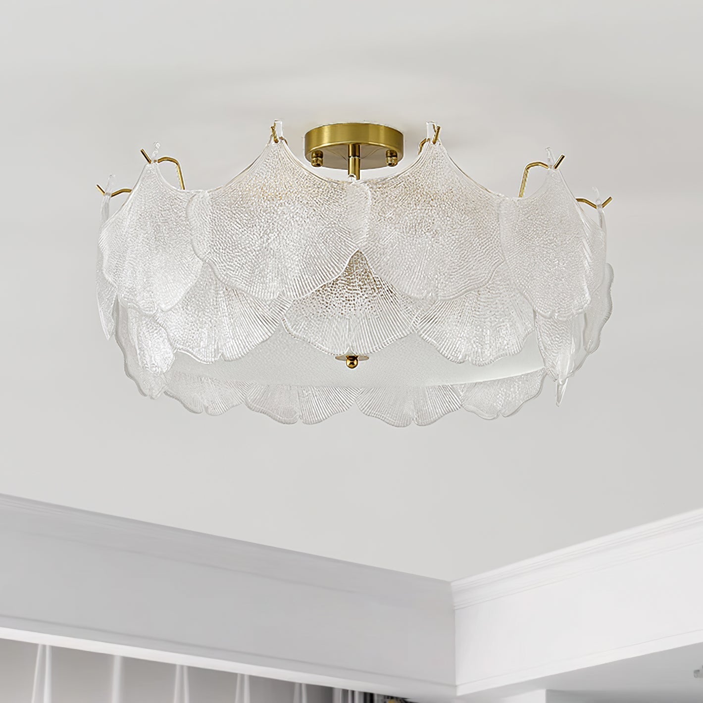 Maple Leaf Cluster Ceiling Light by FIFTH & BEAM — product view 13