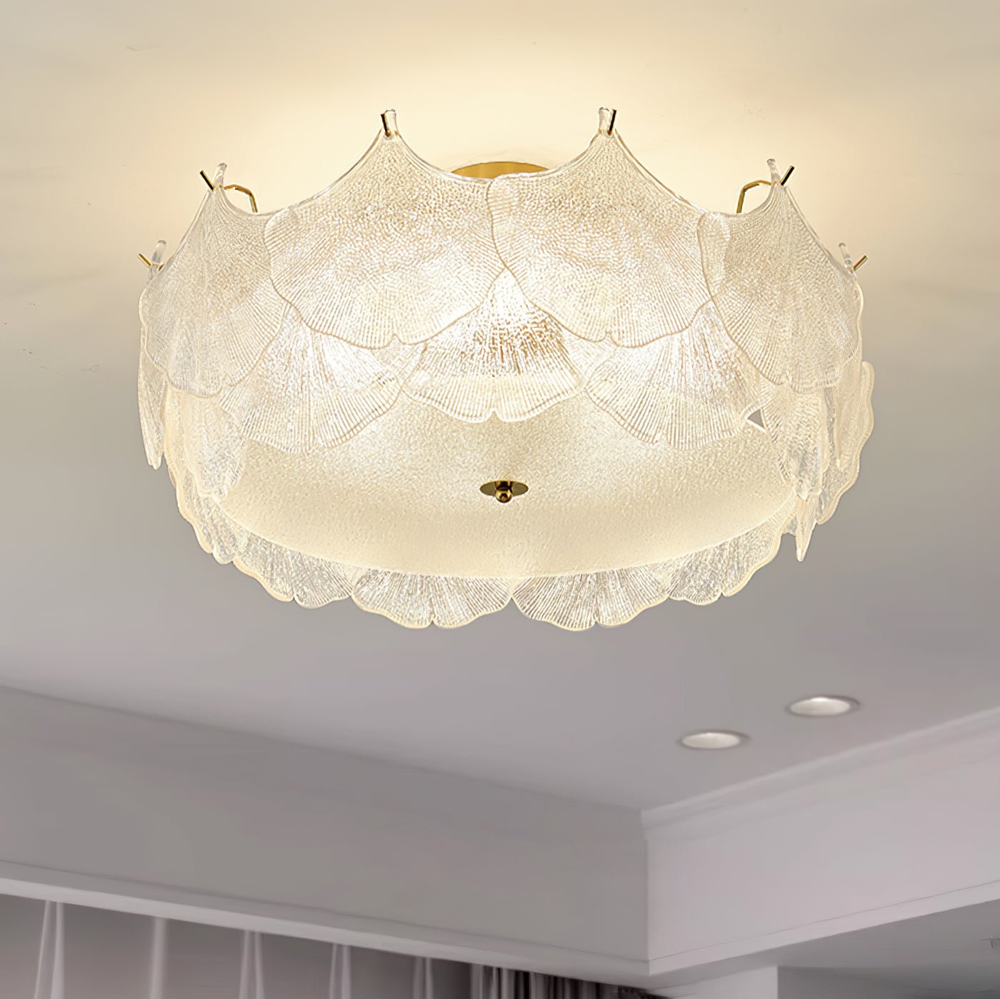 Maple Leaf Cluster Ceiling Light by FIFTH & BEAM — product view 5