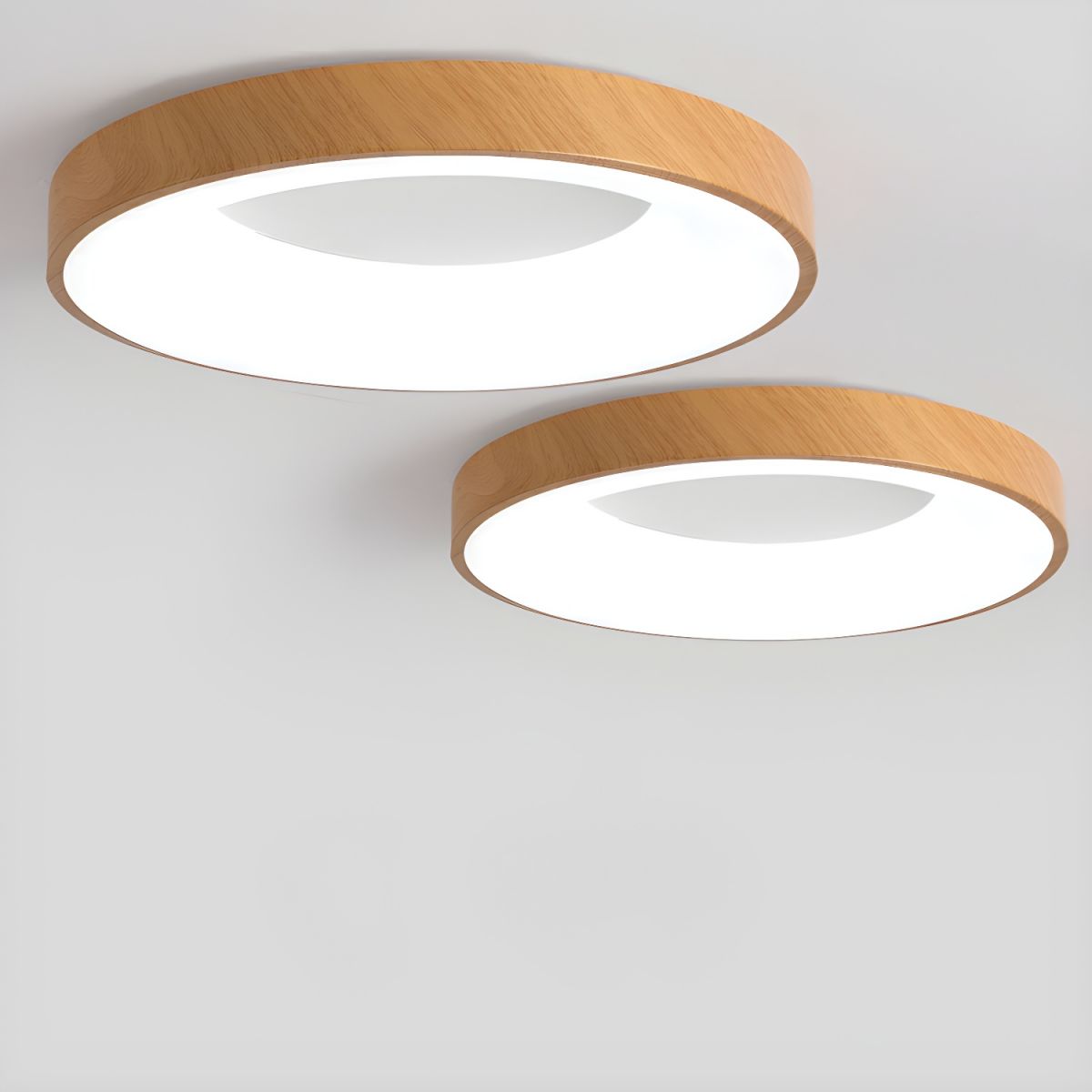 Mila Round Flush Mount Ceiling Lamp by FIFTH & BEAM — product view 5