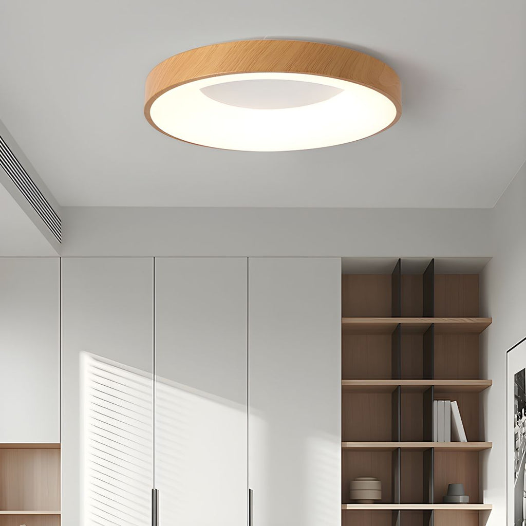 Mila Round Flush Mount Ceiling Lamp by FIFTH & BEAM — product view 9