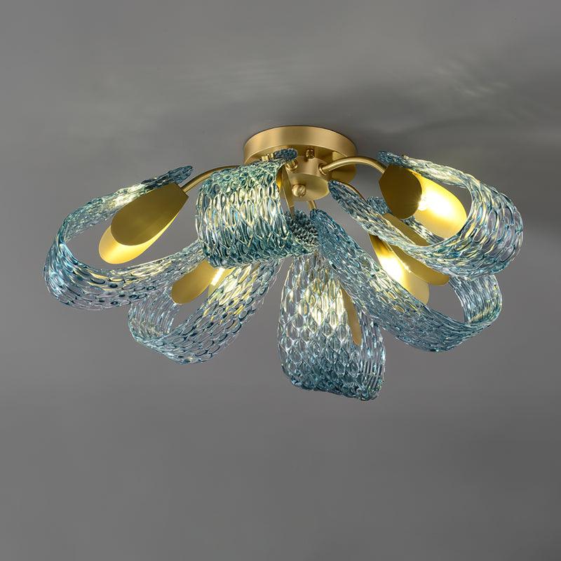 Mocenigo Azure Ceiling Light by FIFTH & BEAM — product view 16