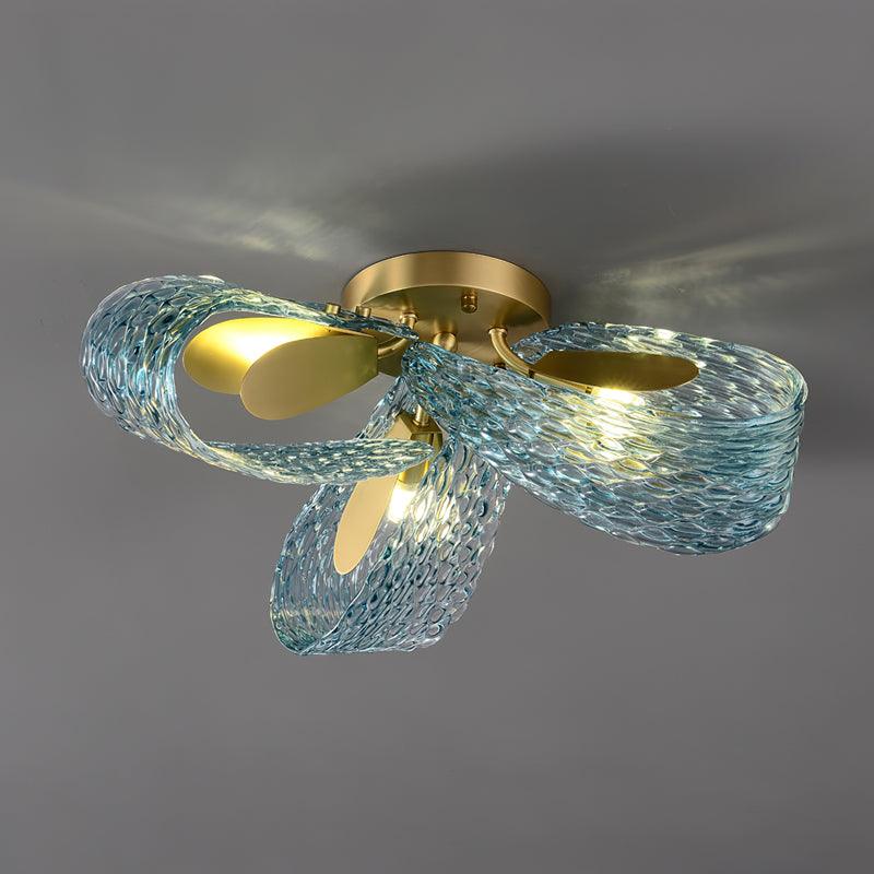 Mocenigo Azure Ceiling Light by FIFTH & BEAM — product view 15