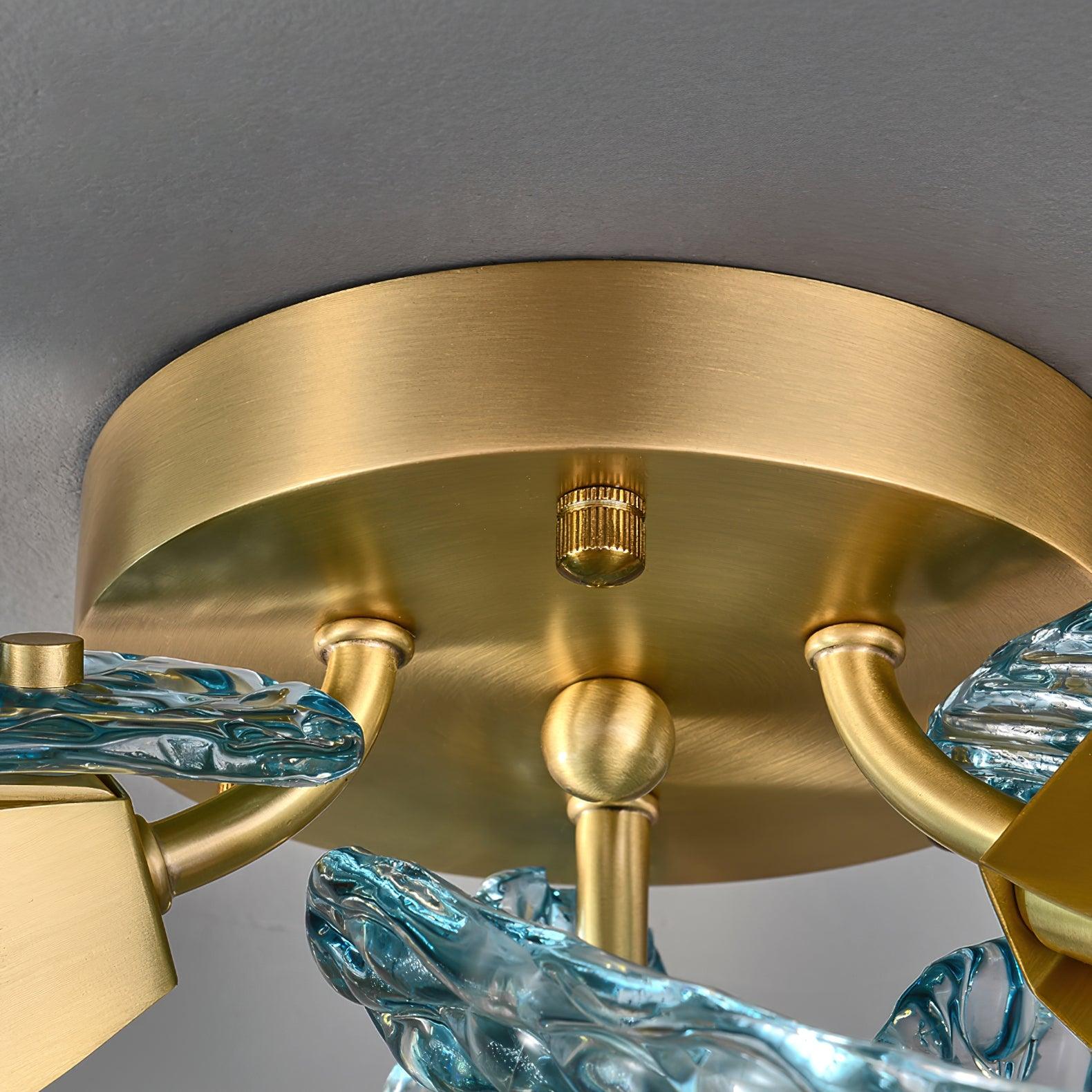 Mocenigo Azure Ceiling Light by FIFTH & BEAM — product view 13