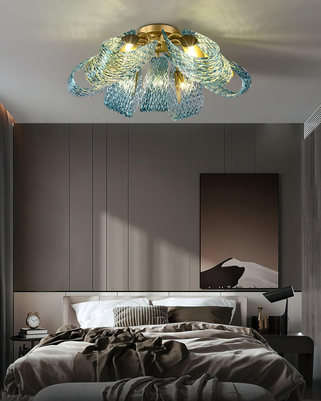 Mocenigo Azure Ceiling Light by FIFTH & BEAM — product view 6