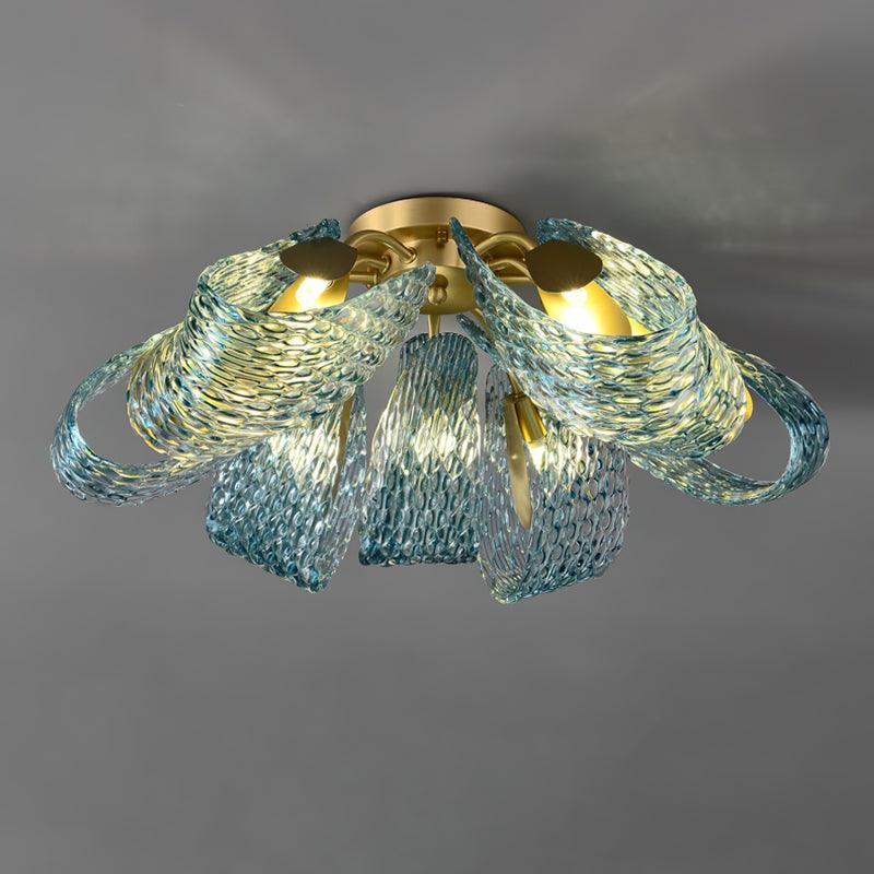 Mocenigo Azure Ceiling Light by FIFTH & BEAM — product view 17