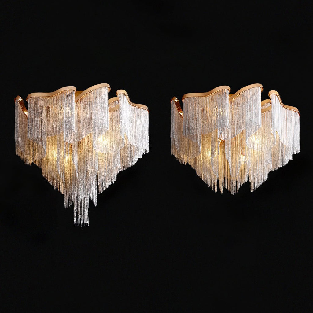Modern Tassel Ceiling Lamp by FIFTH & BEAM — product view 4