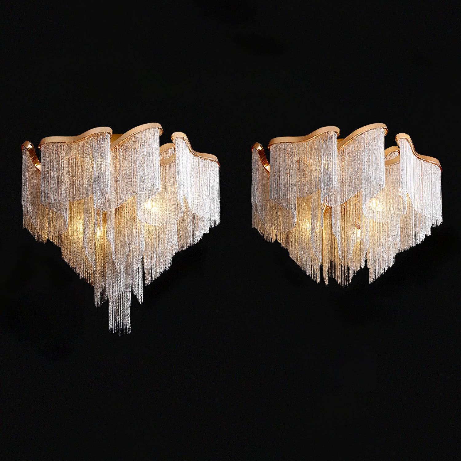 Modern Tassel Ceiling Lamp by FIFTH & BEAM — product view 4