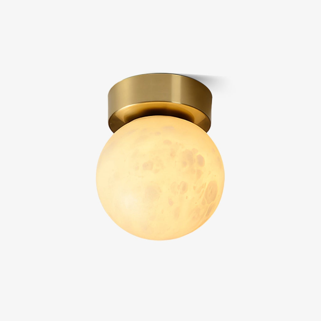 Moon Alabaster Ceiling Light by FIFTH & BEAM — product view 1