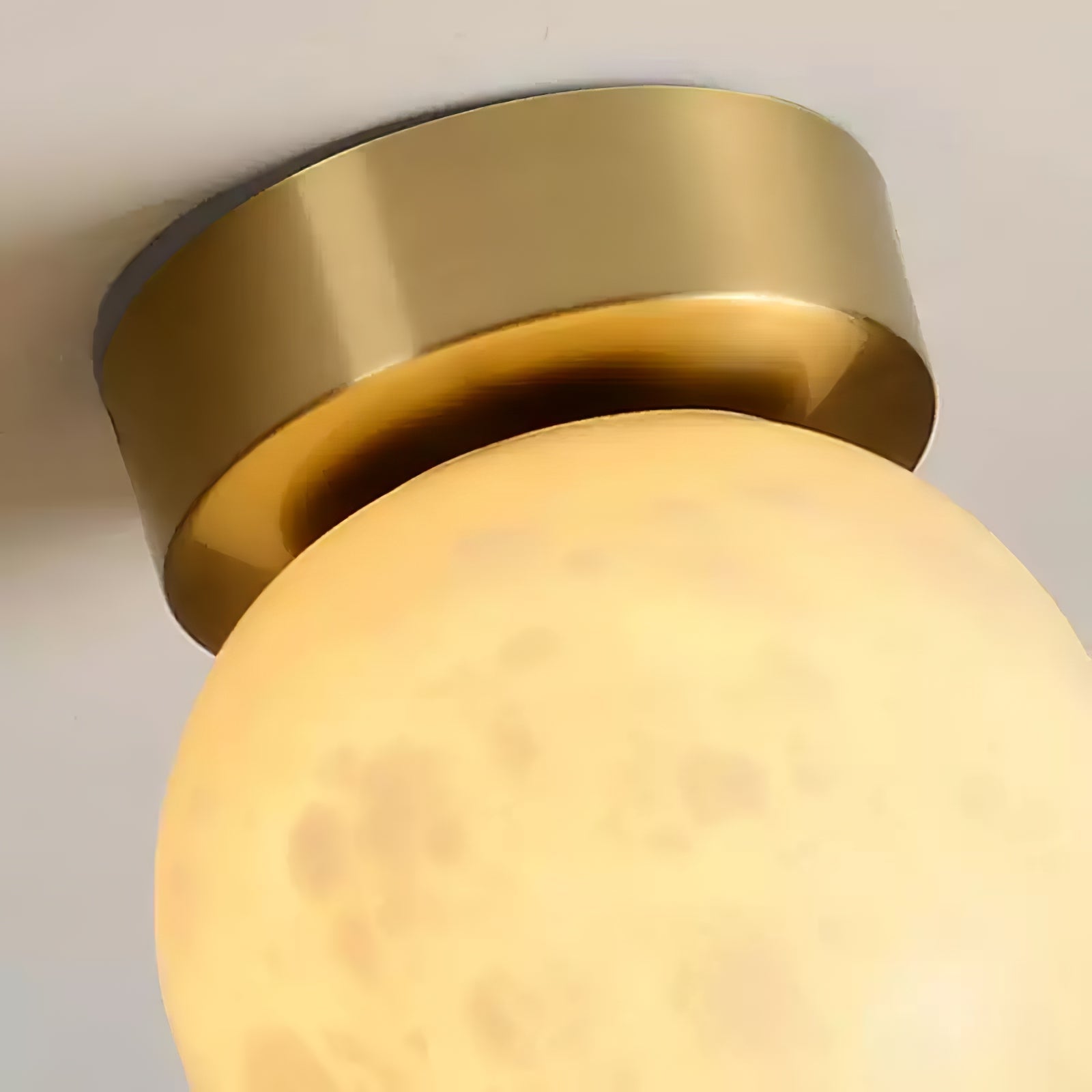 Moon Alabaster Ceiling Light by FIFTH & BEAM — product view 8