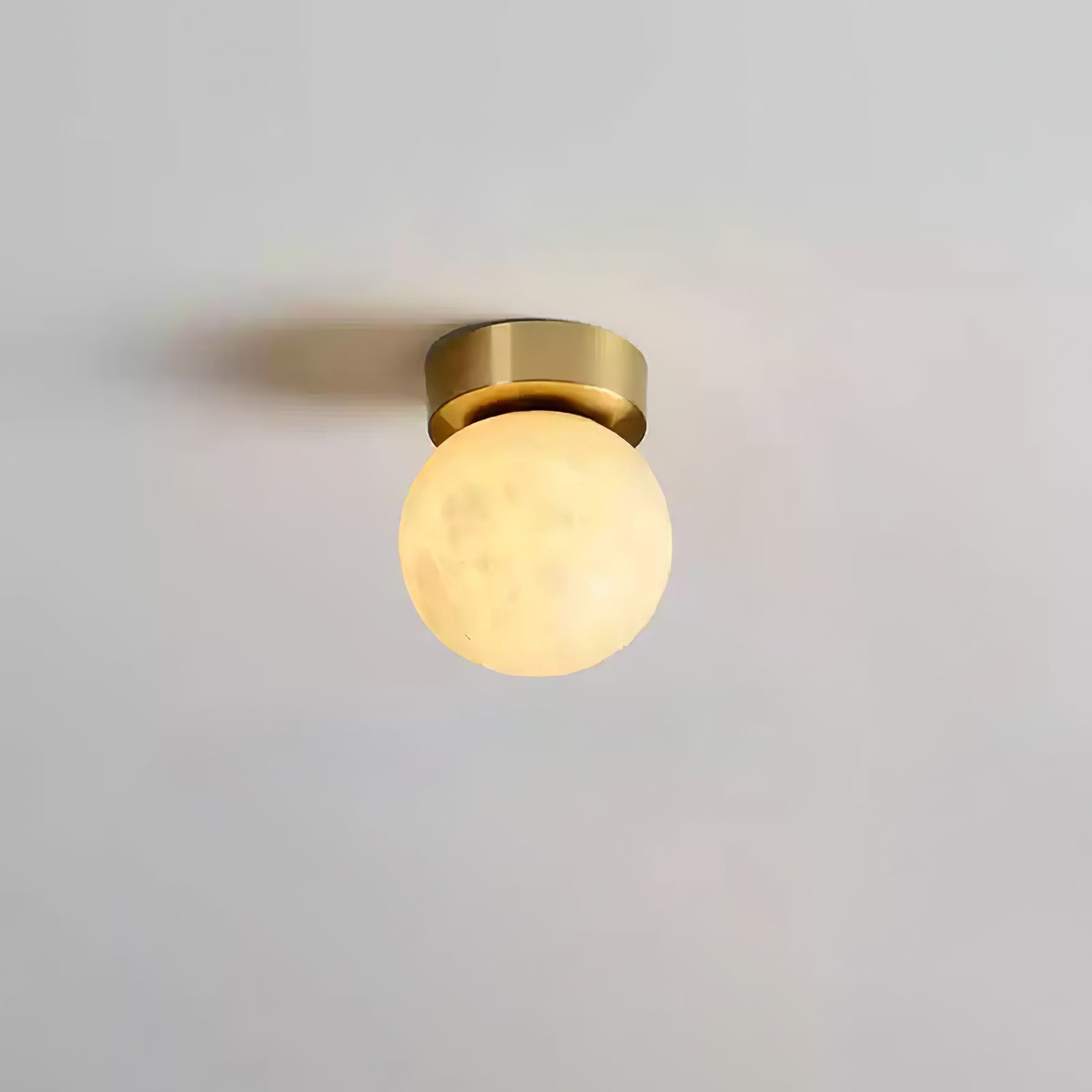 Moon Alabaster Ceiling Light by FIFTH & BEAM — product view 12