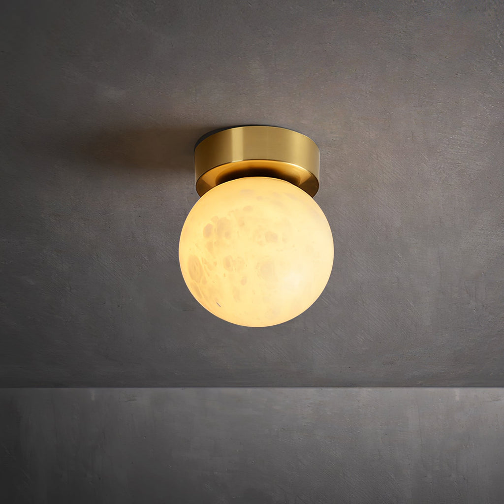 Moon Alabaster Ceiling Light by FIFTH & BEAM — product view 10