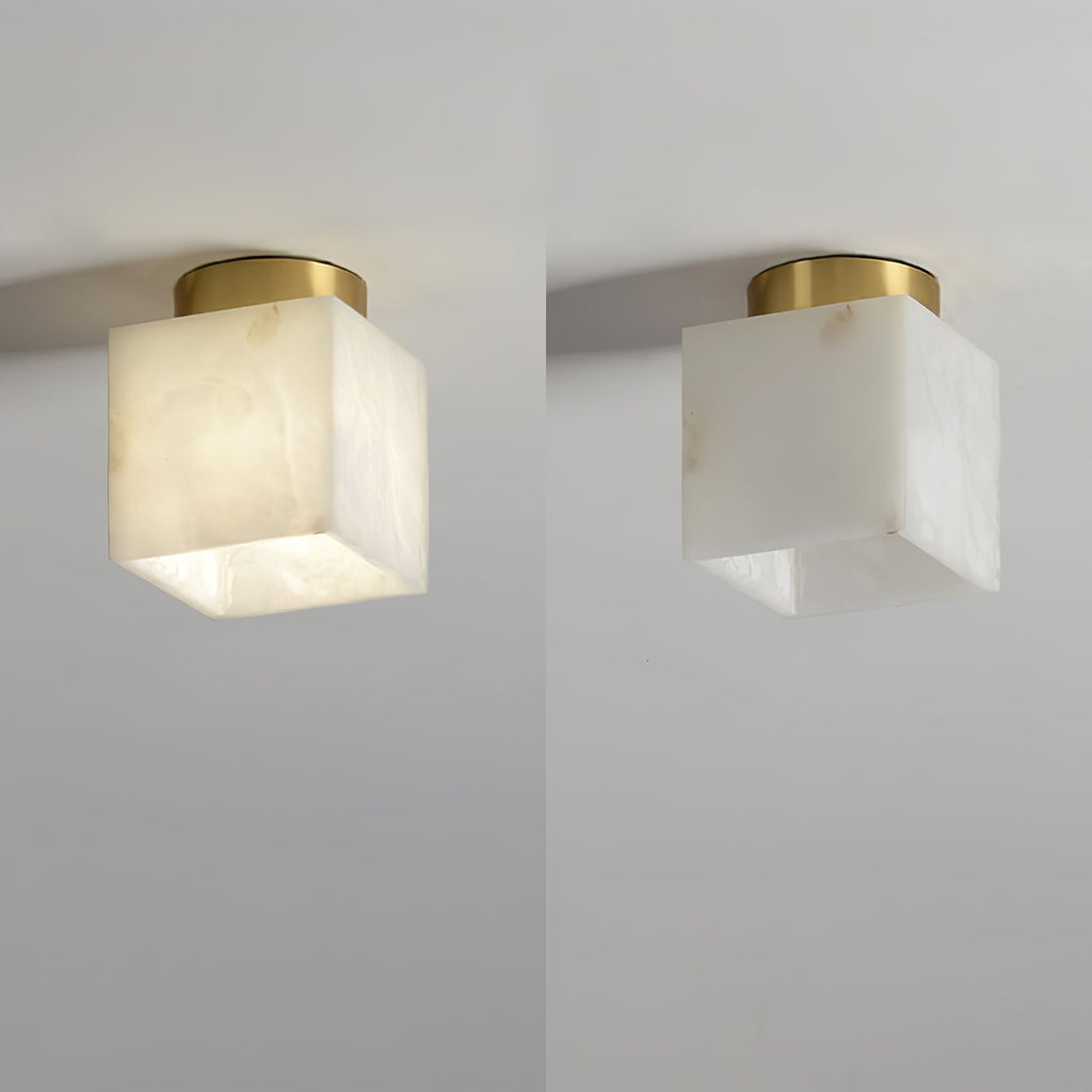 Moon Alabaster Ceiling Light by FIFTH & BEAM — product view 5