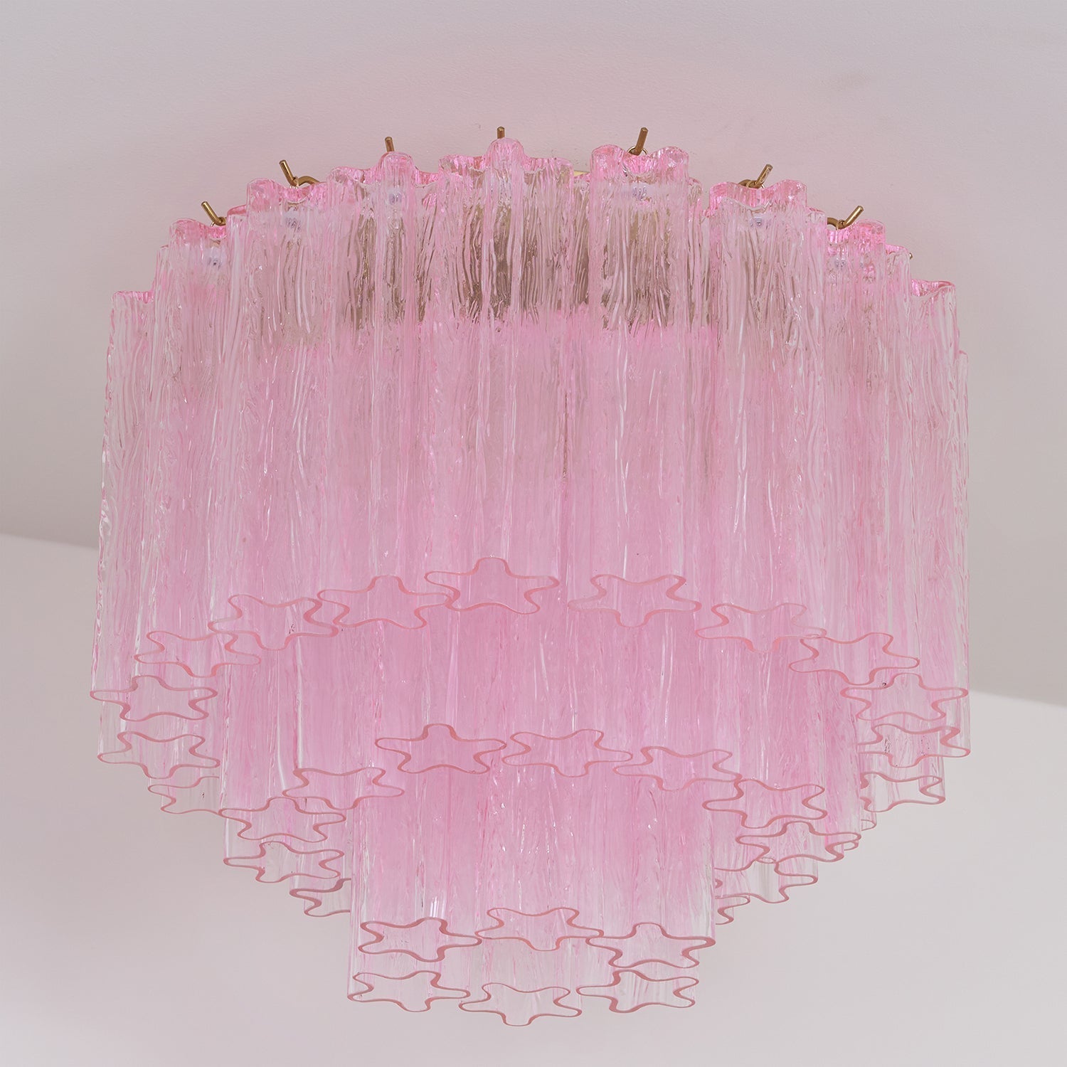 Murano Pink Glass Ceiling Light by FIFTH & BEAM — product view 20