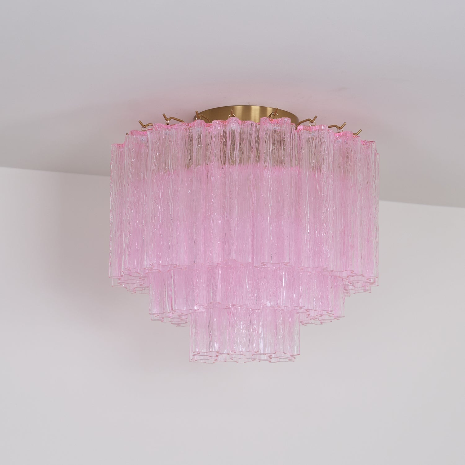 Murano Pink Glass Ceiling Light by FIFTH & BEAM — product view 21
