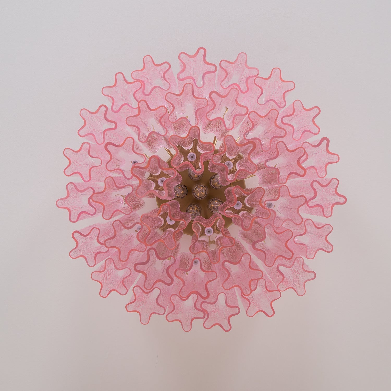 Murano Pink Glass Ceiling Light by FIFTH & BEAM — product view 22