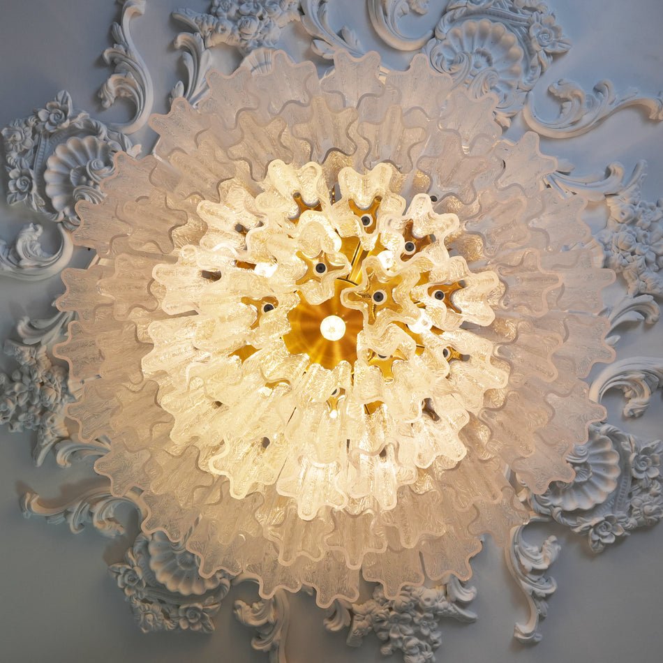 Murano Pink Glass Ceiling Light by FIFTH & BEAM — product view 45