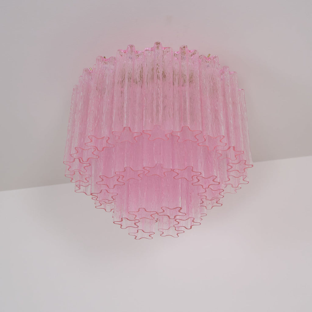 Murano Pink Glass Ceiling Light by FIFTH & BEAM — product view 26