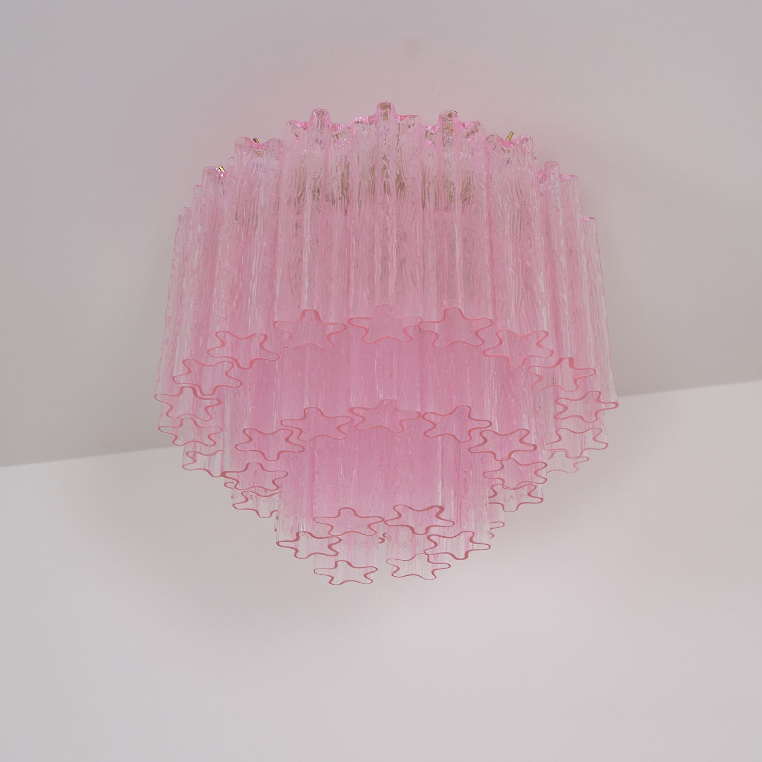Murano Pink Glass Ceiling Light by FIFTH & BEAM — product view 26