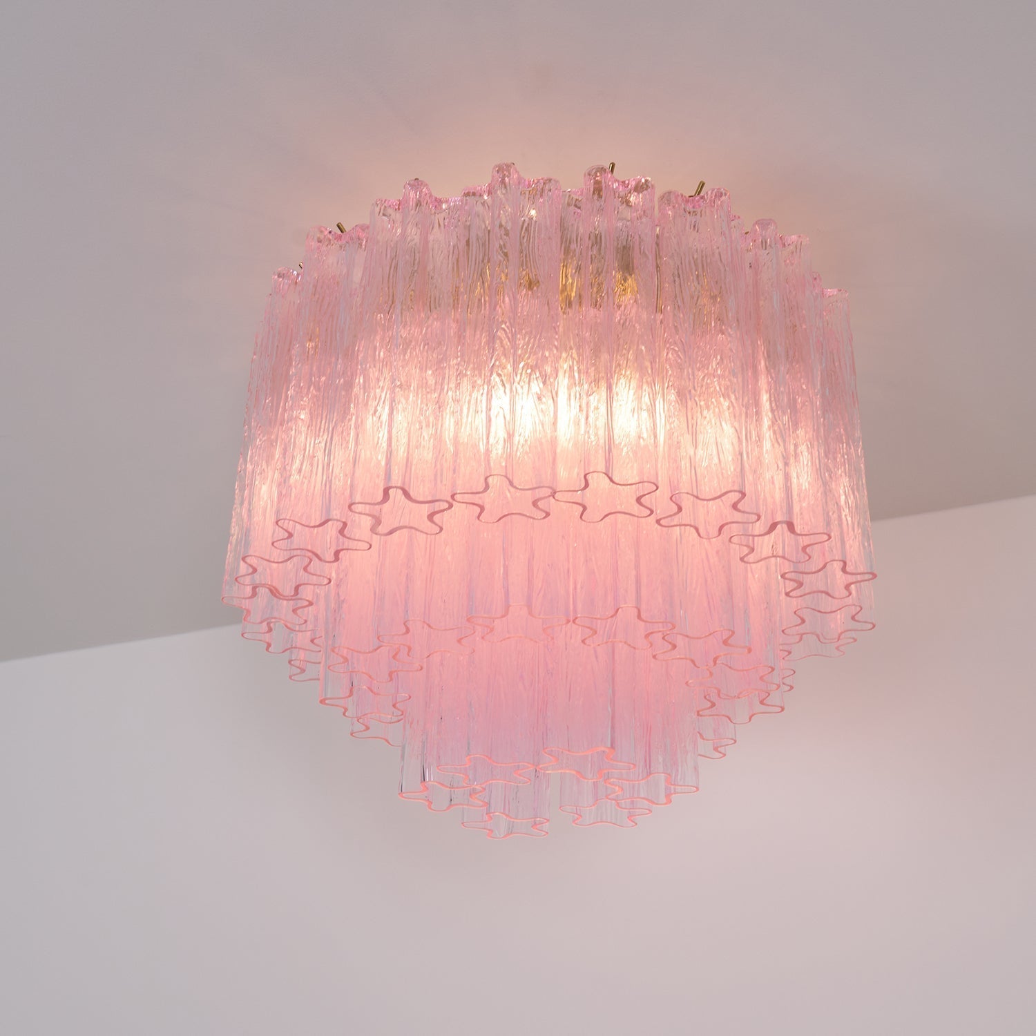 Murano Pink Glass Ceiling Light by FIFTH & BEAM — product view 27