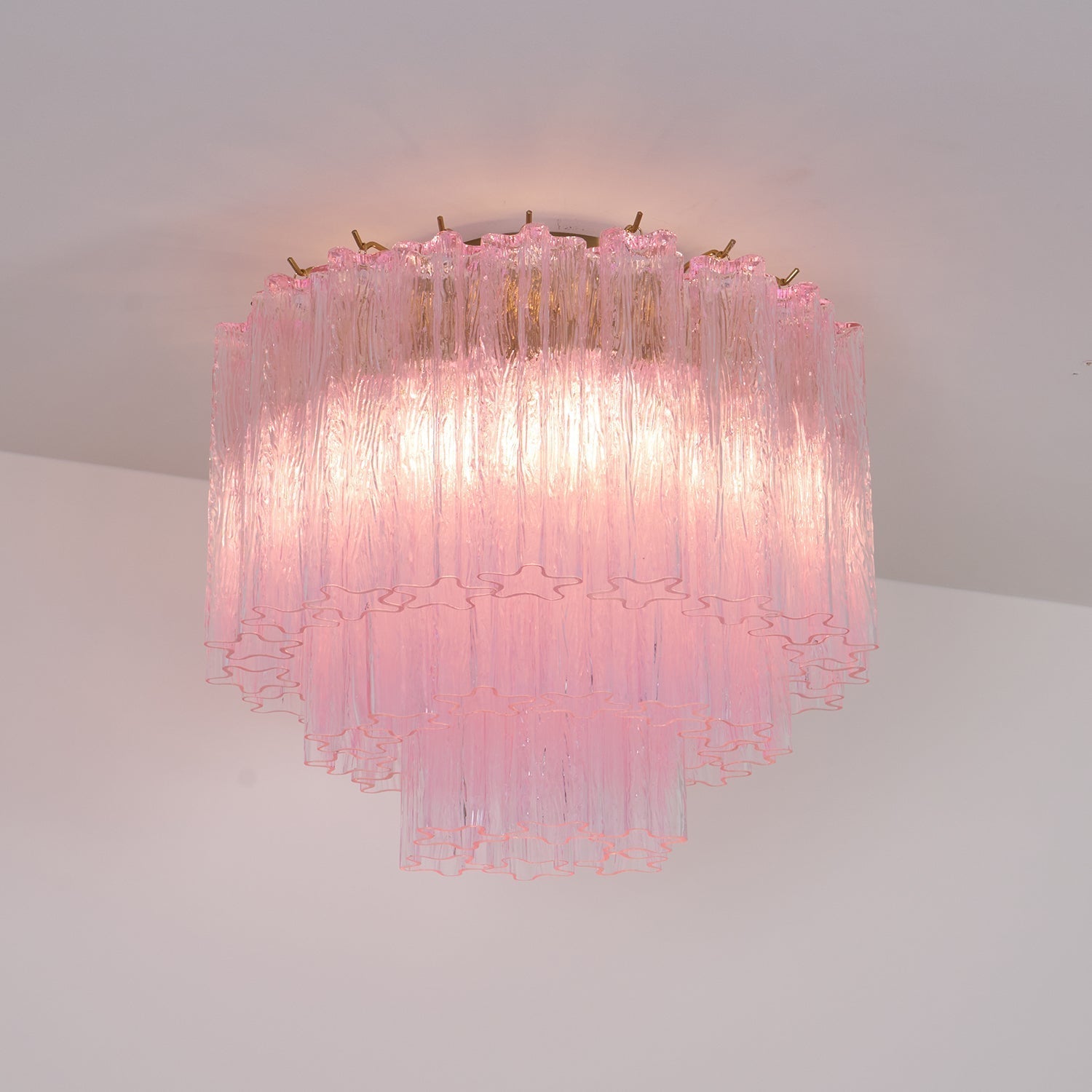 Murano Pink Glass Ceiling Light by FIFTH & BEAM — product view 31